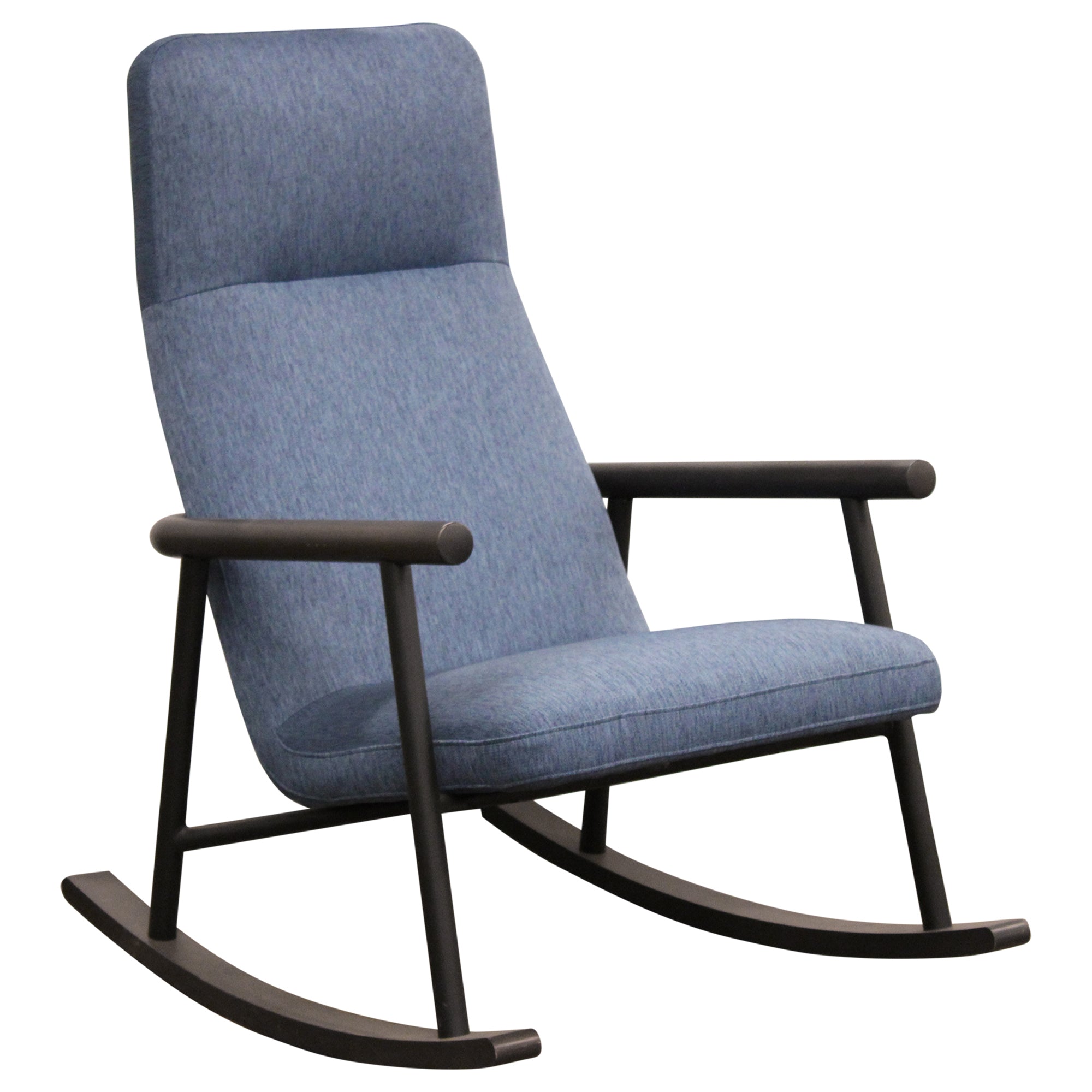 Teknion Routes Rocking Chair, Blue - Preowned