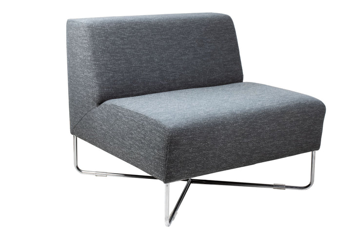 Bernhardt Lounge Chair, Grey - Preowned