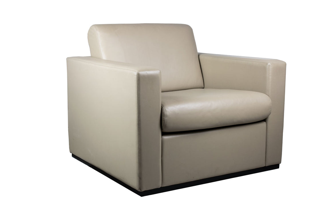 Grey Lounge Chair - Used