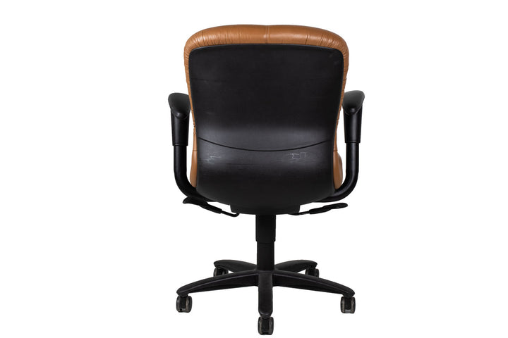 Haworth Leather Conference Chair - Preowned
