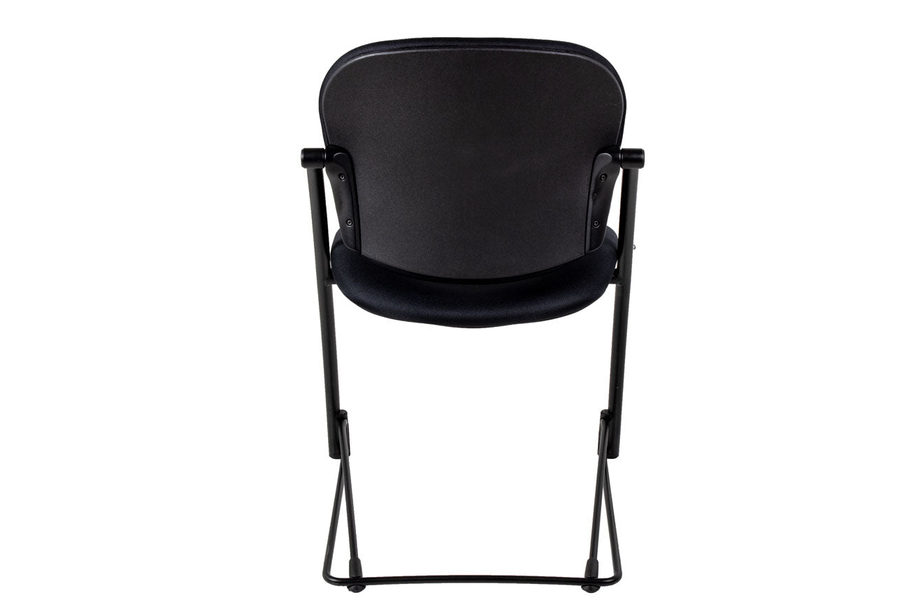 Steelcase Ally Multi-Purpose Armless Side Chair, Black - Preowned