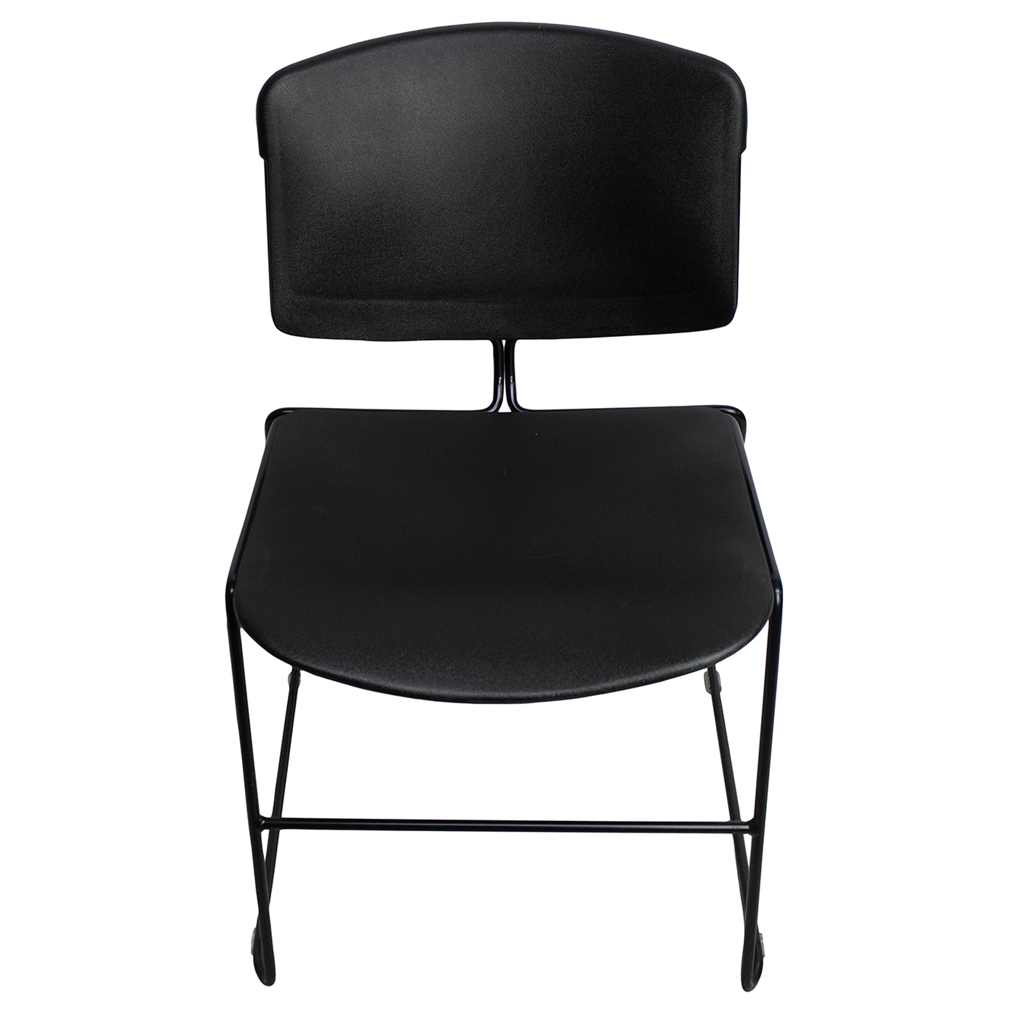Steelcase Max III Stackable Chair - Black - Preowned