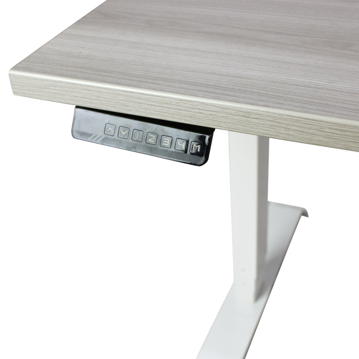 Haworth Height Adjustable Desk - Grey - Preowned
