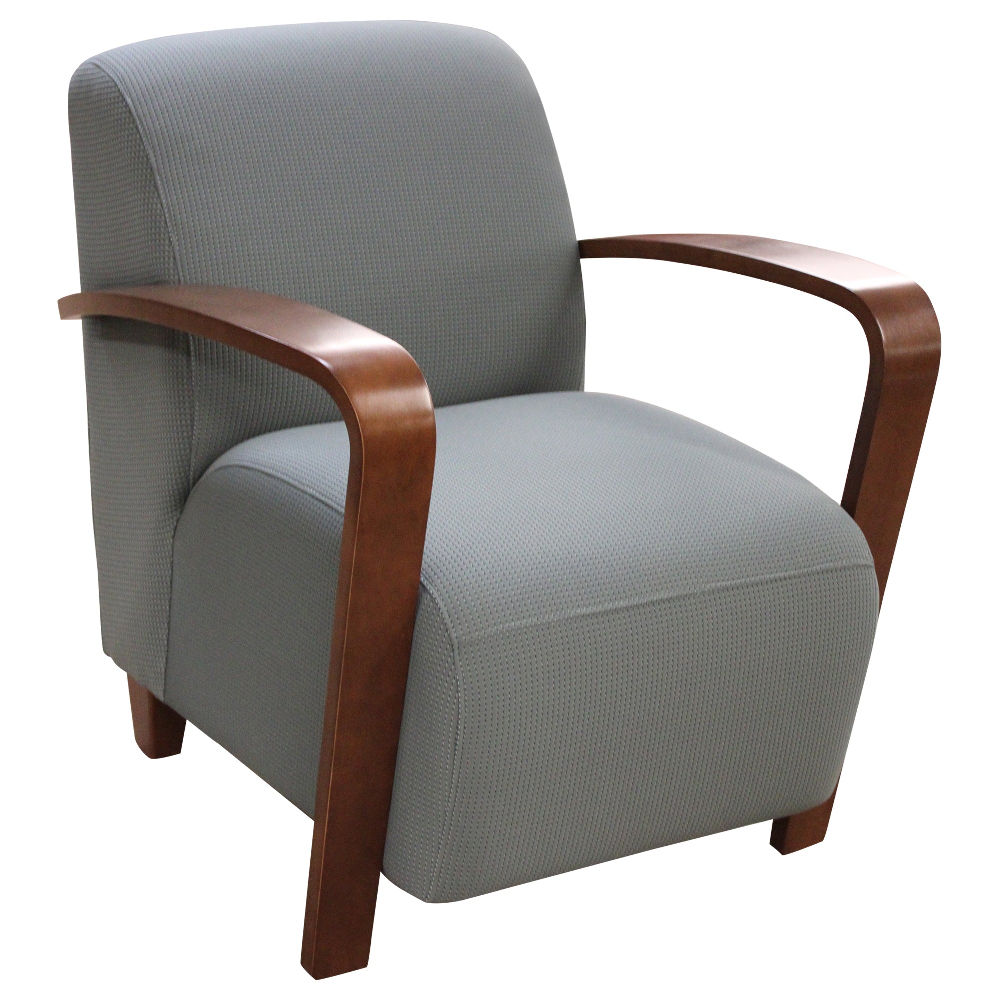 Jenny Club Blue Lounge Chair - Preowned
