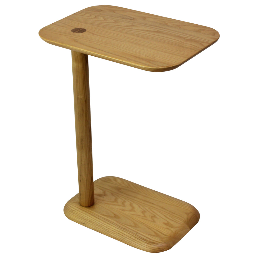 Poppin Natural Ash Spot Side Table - Preowned