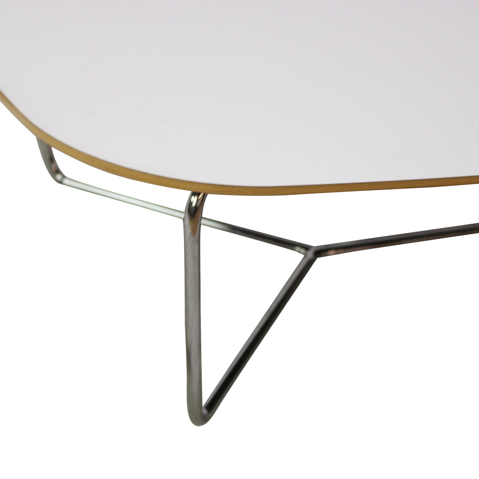 Rectangular Coffee Table w/ Metal Base - Preowned