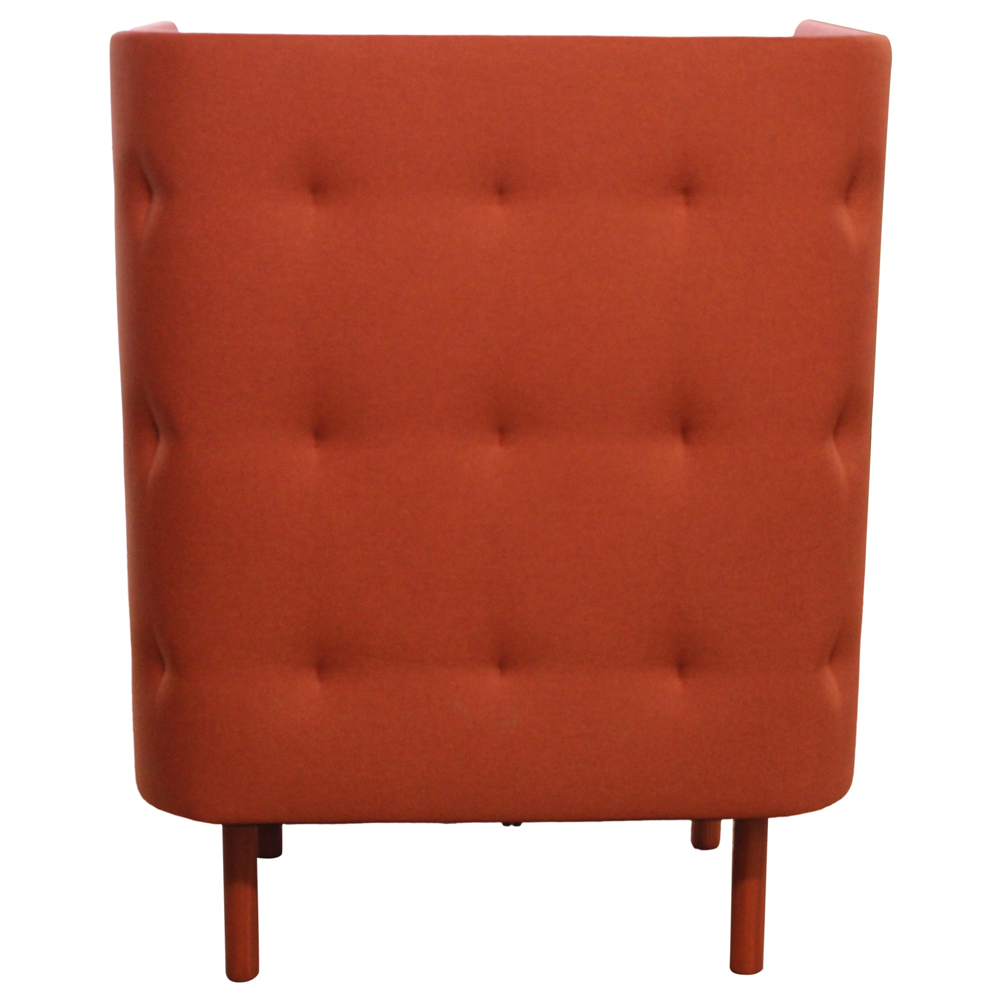 Poppin QT Privacy Lounge Chair w/ Ottoman - Preowned