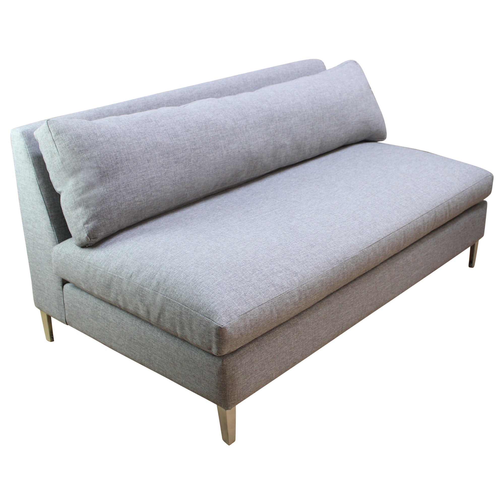 CB2 Decker Armless Sofa - Preowned