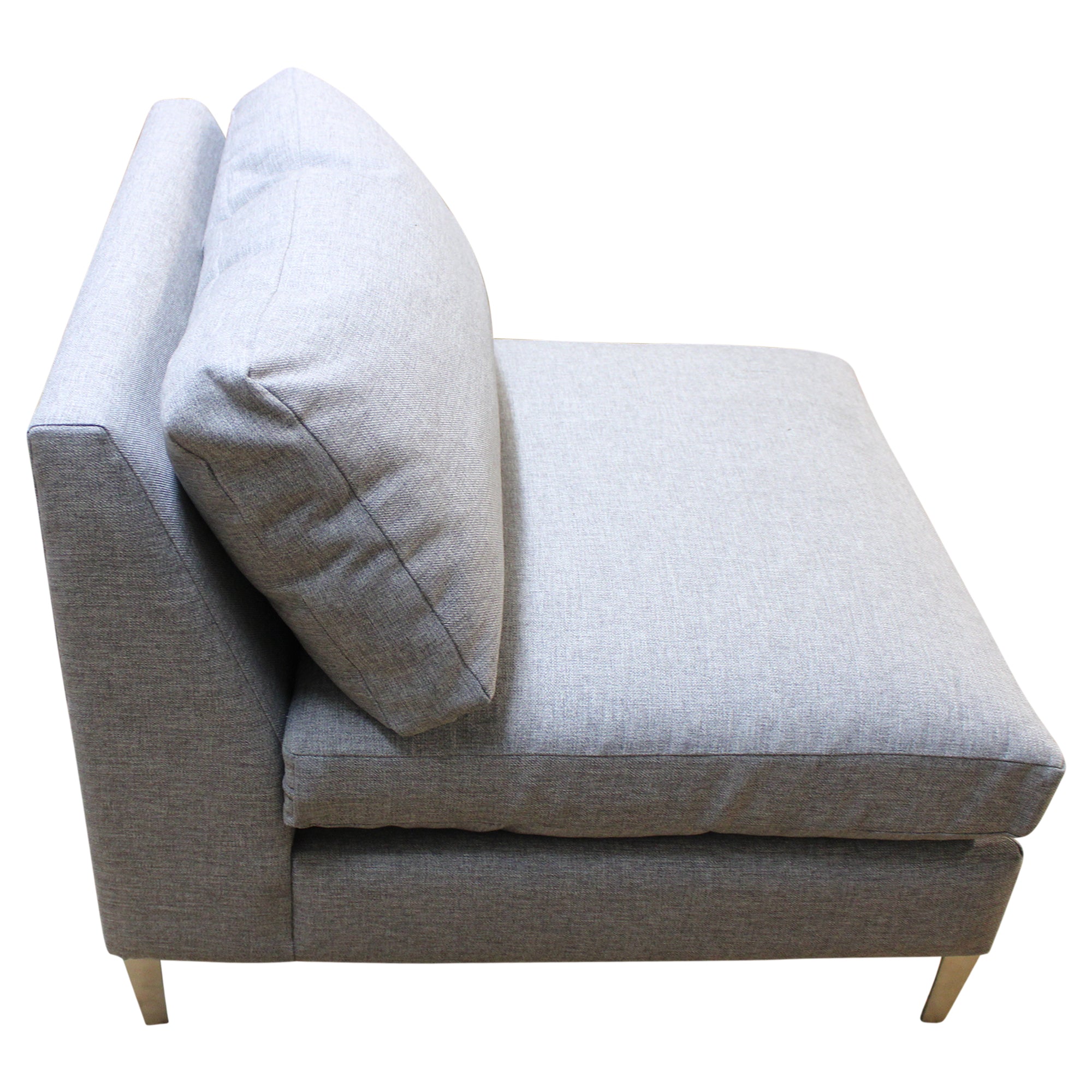 CB2 Decker Armless Lounge Chair - Preowned