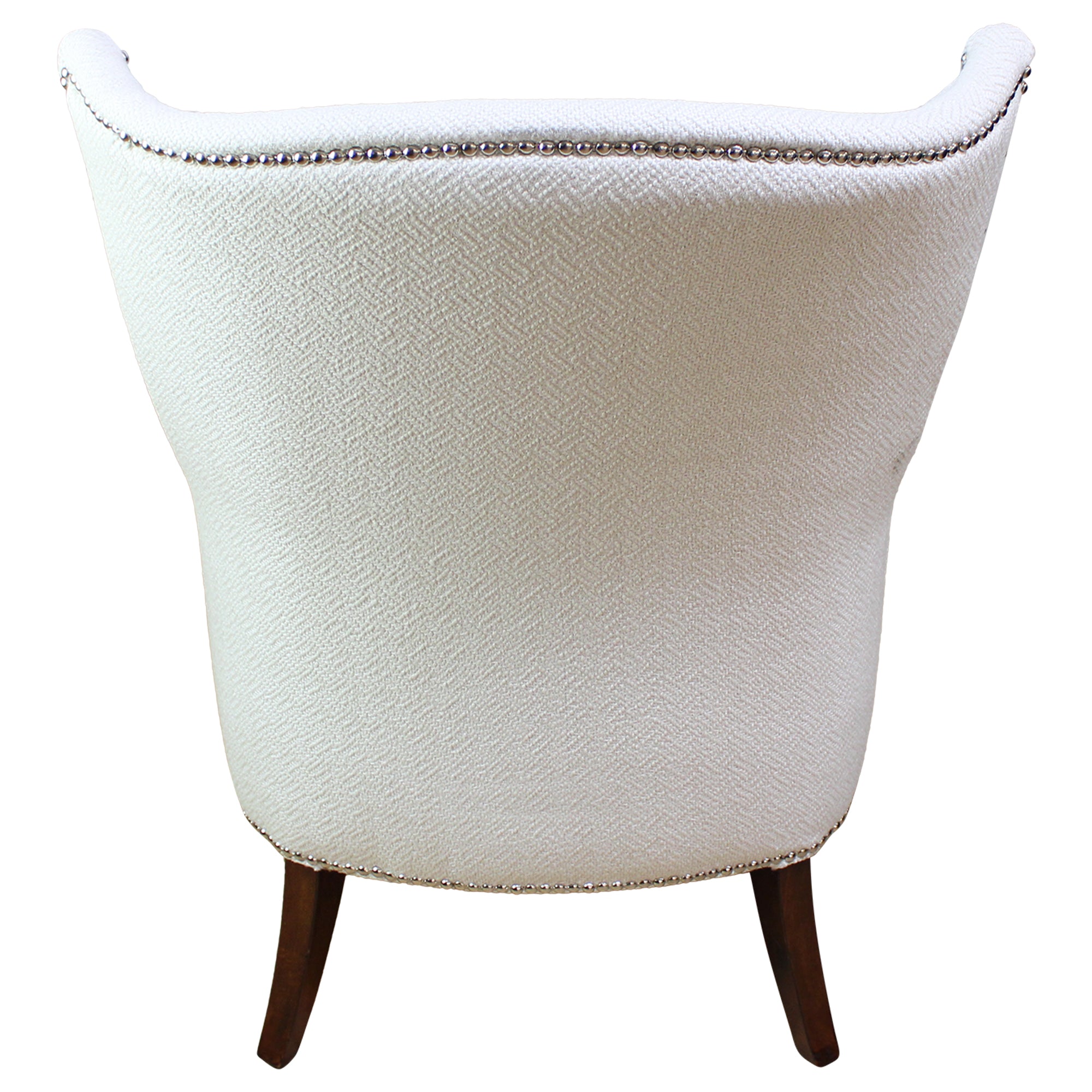 White Accent Chair - Preowned