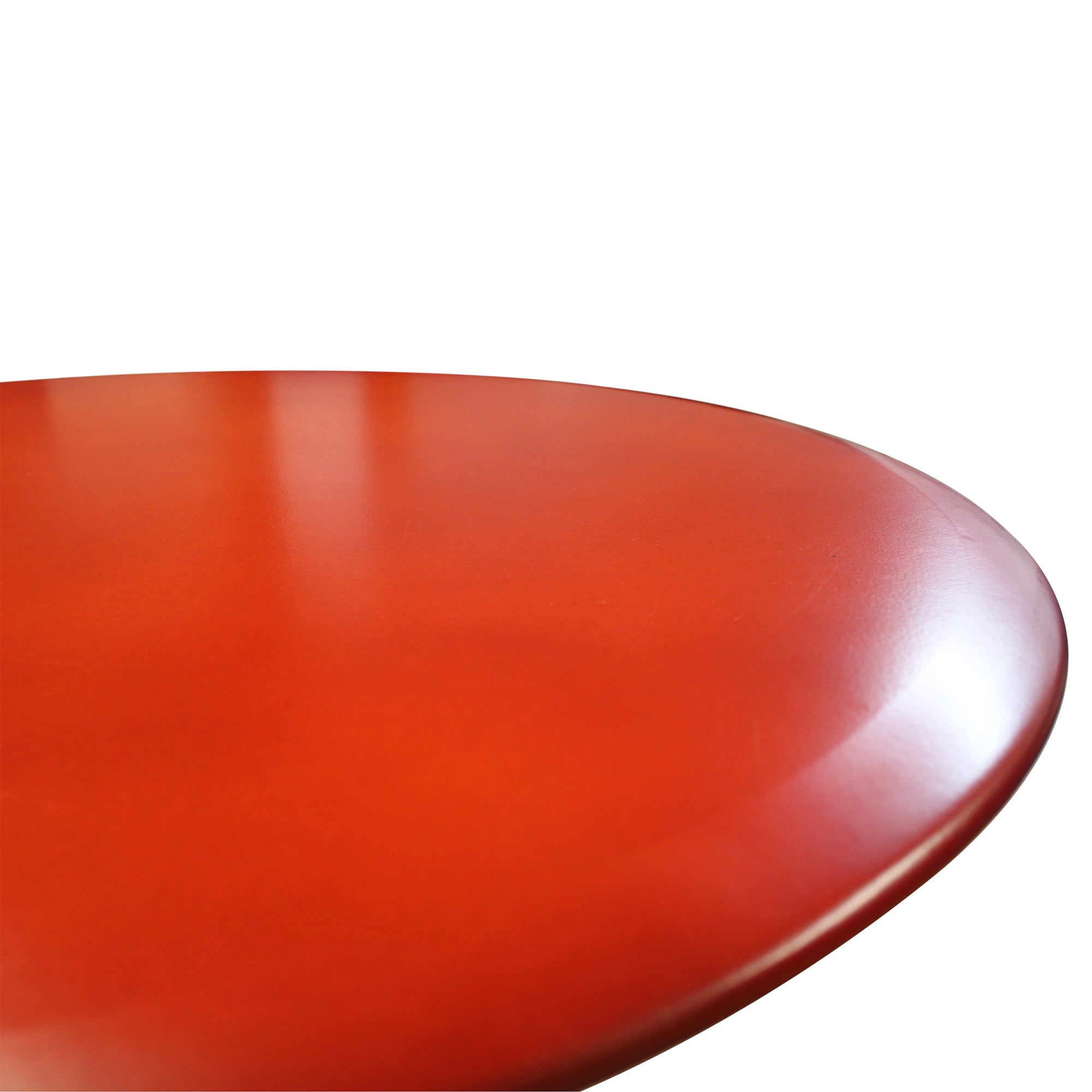 Herman Miller Eames Round Table - Red - Preowned