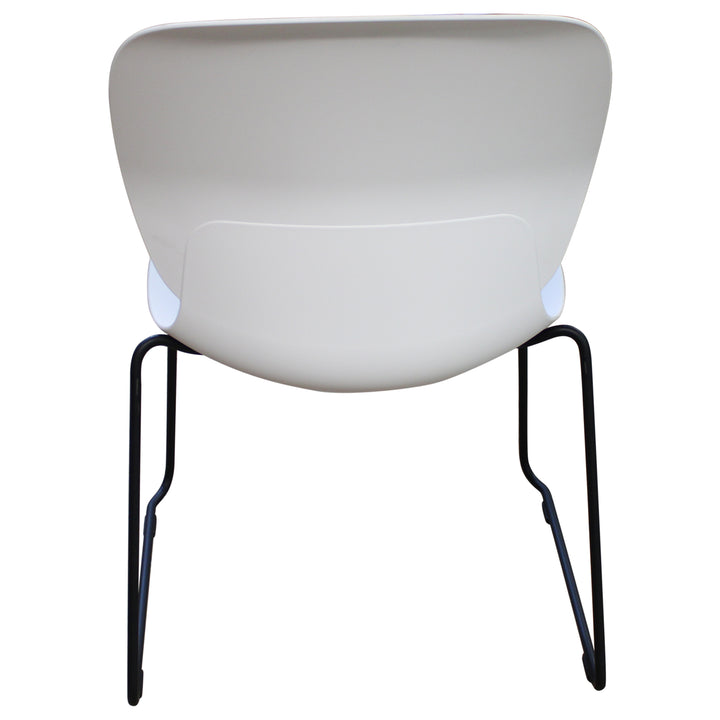 Haworth Maari Visitor Chair, White - Preowned