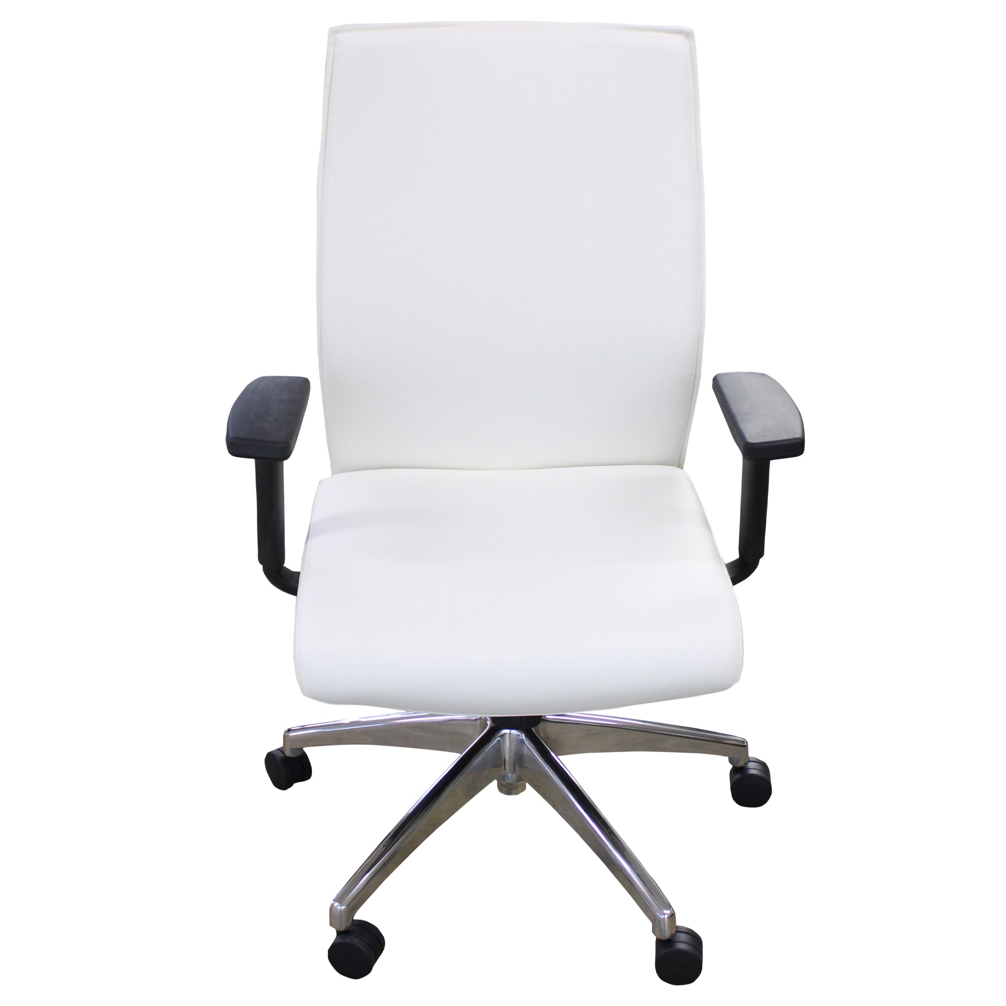 Compel Maxim Task Chair - Frost - Silver Base