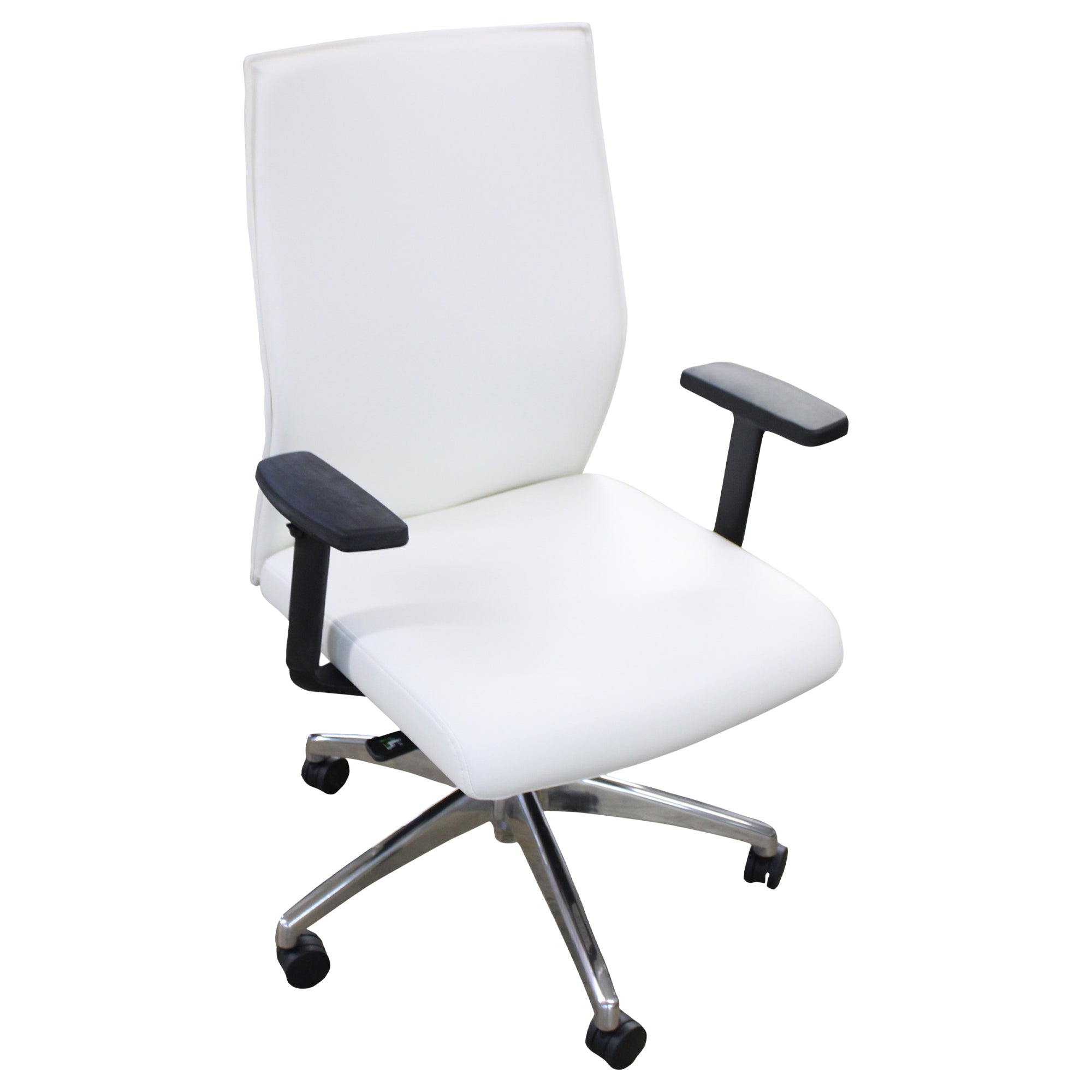 Compel Maxim Task Chair - Frost - Silver Base