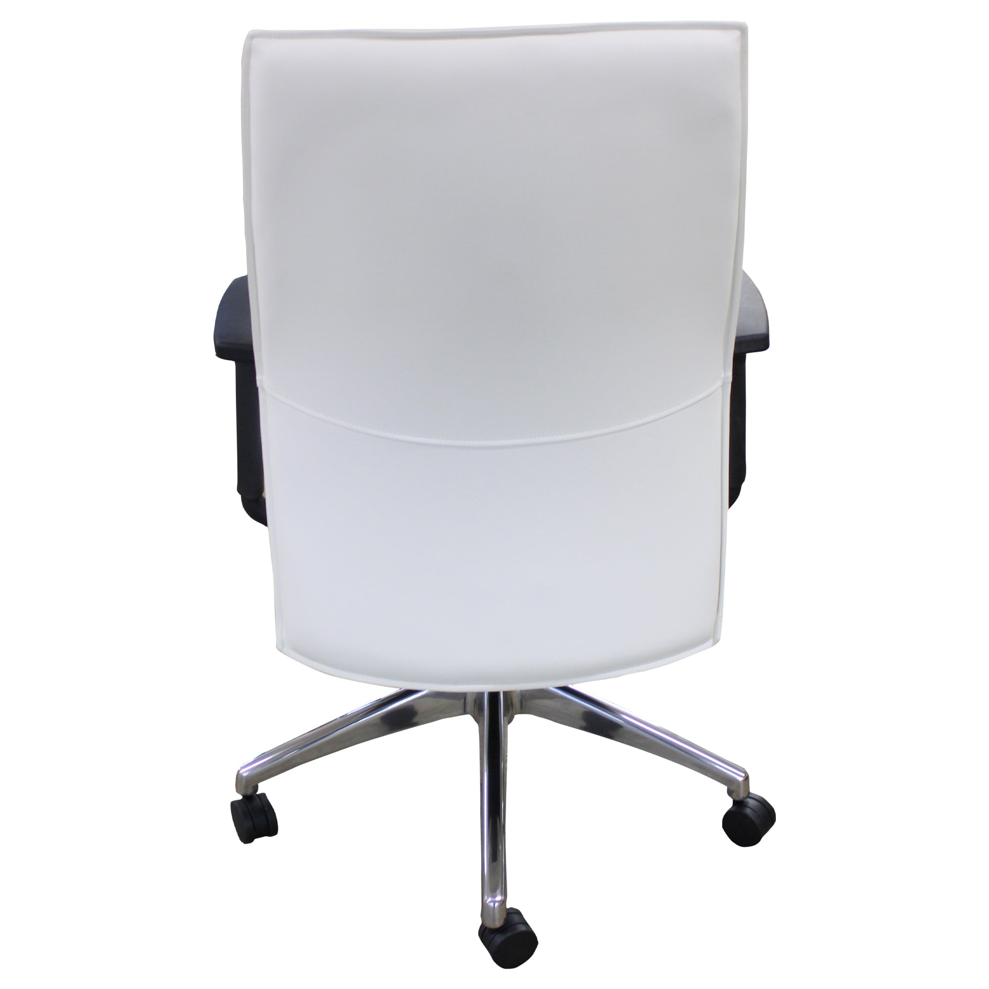 Compel Maxim Task Chair - Frost - Silver Base