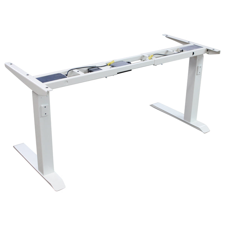 Compel Height Adjustable Base - White