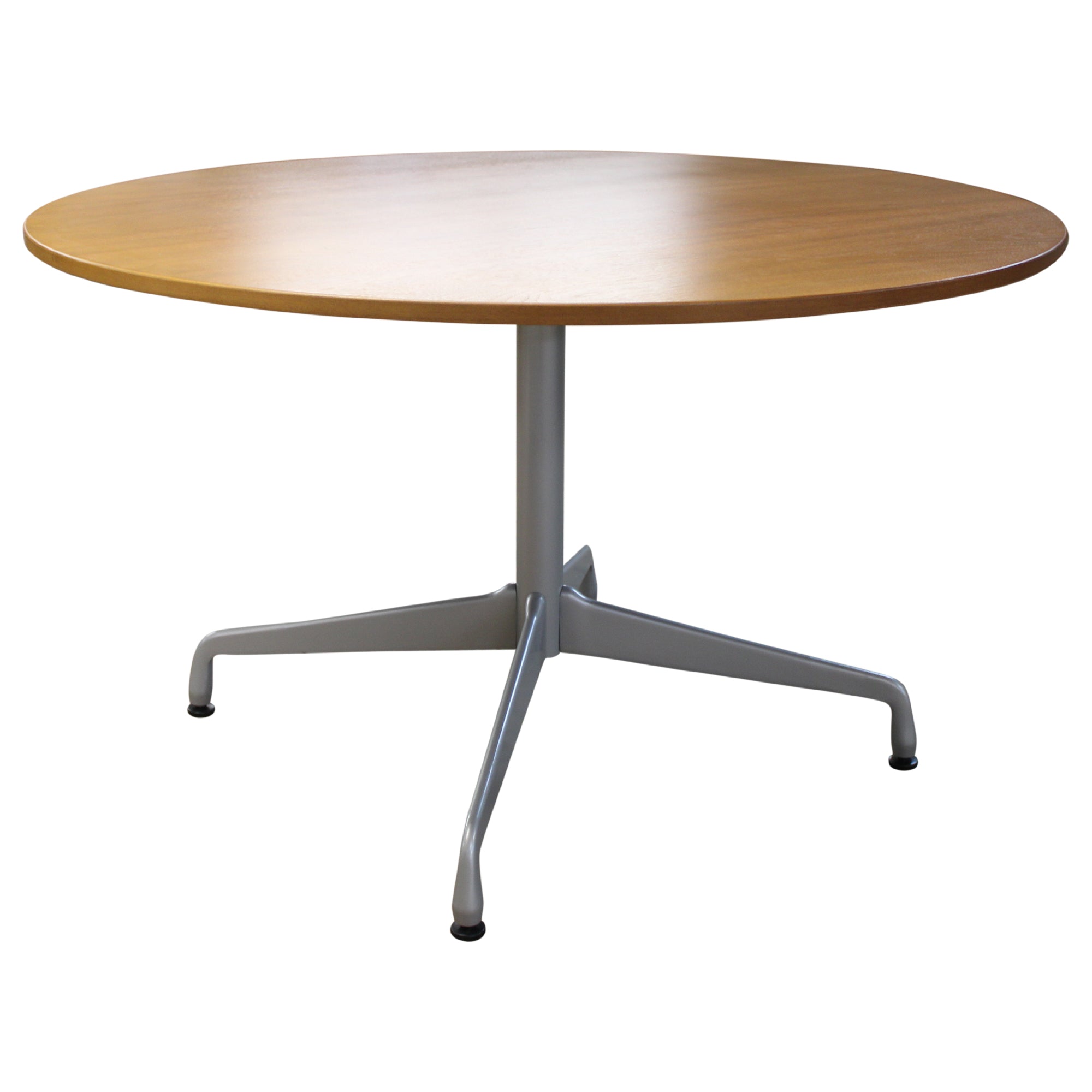 Herman Miller Eames Round Table, Chestnut - Preowned