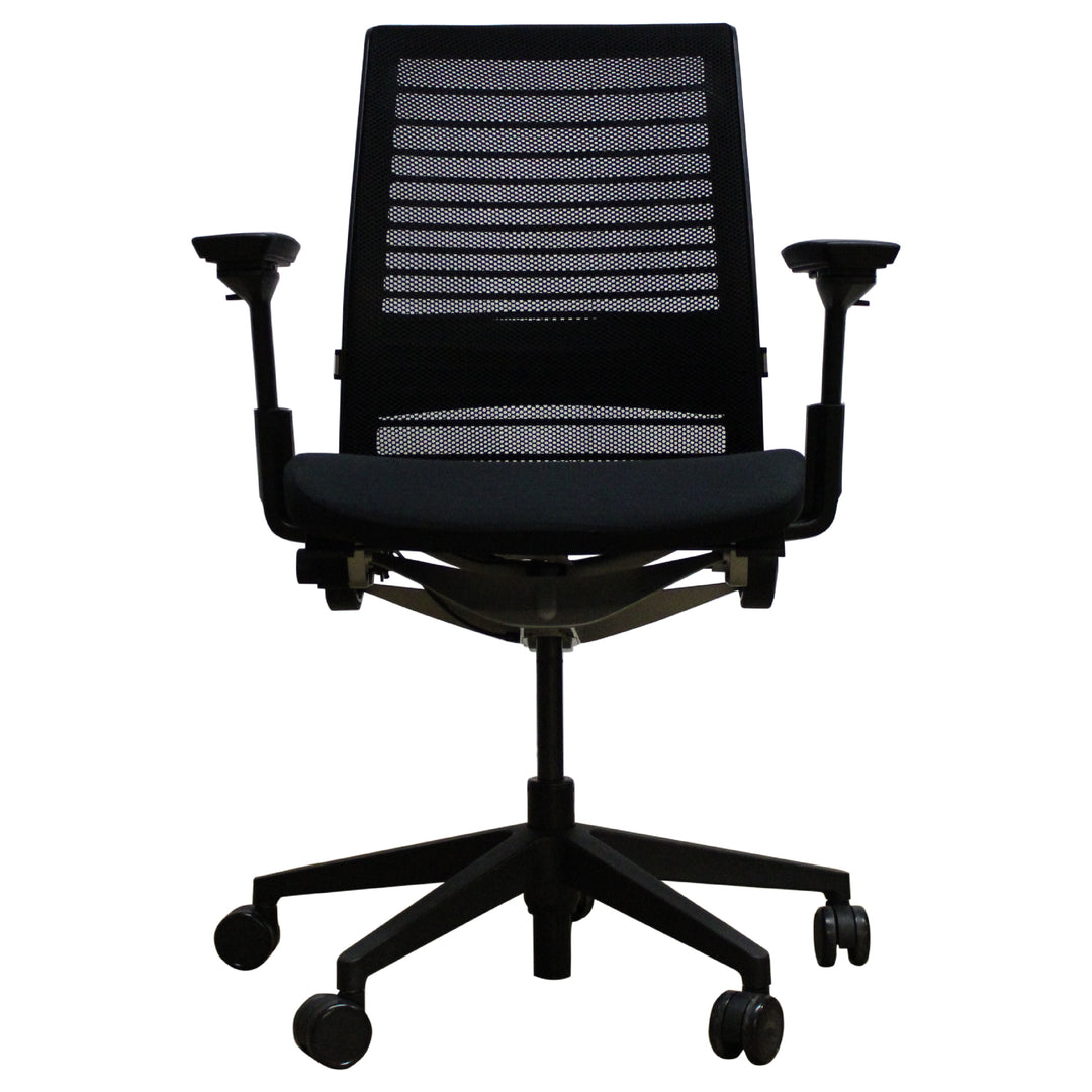 Steelcase Think V2 Task Chair - Black - Preowned