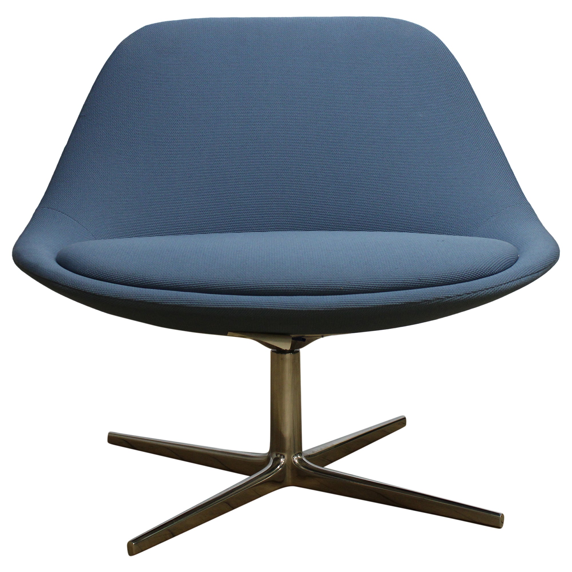 Bernhardt Chiara Lounge Chair - Blue - Preowned