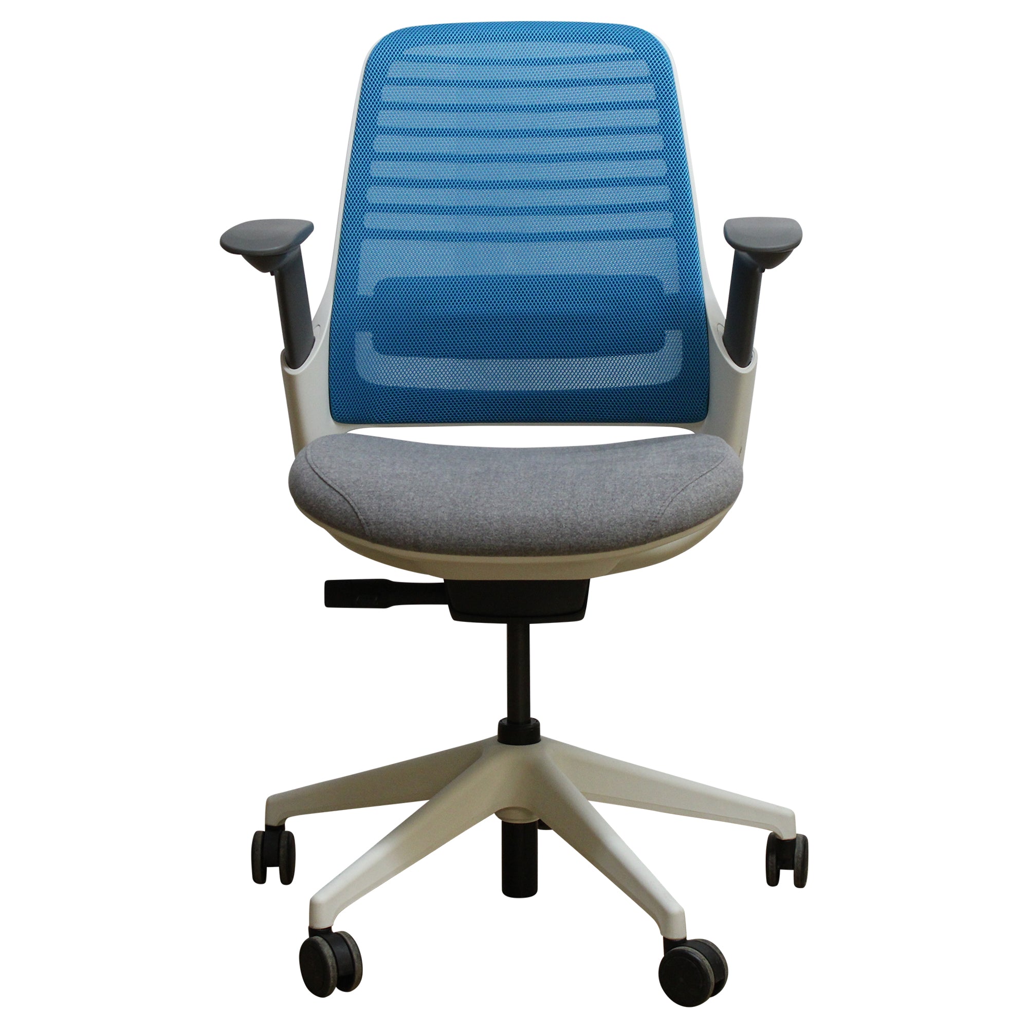 Steelcase Series 1 Task Chair - Blue - Preowned