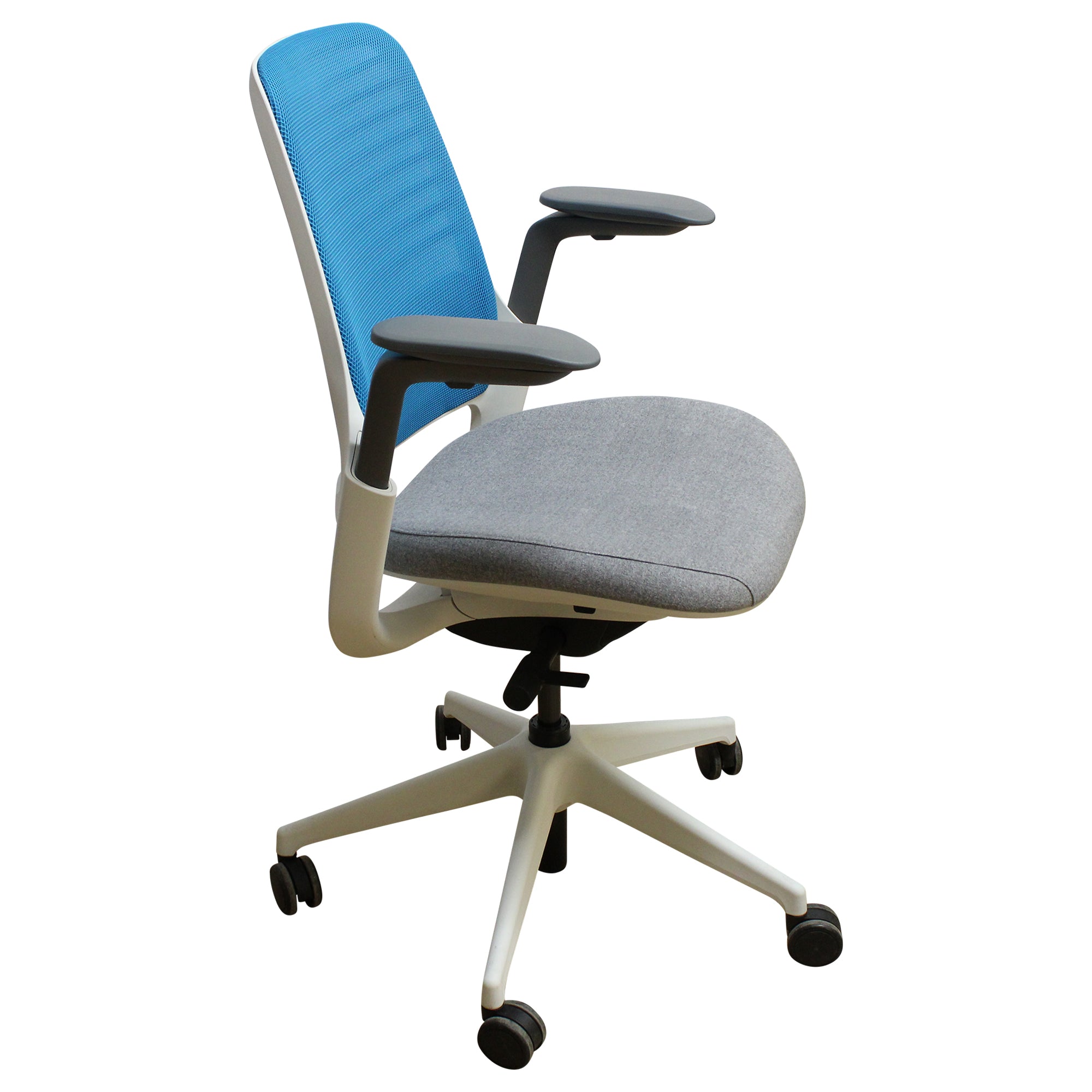 Steelcase Series 1 Task Chair - Blue - Preowned