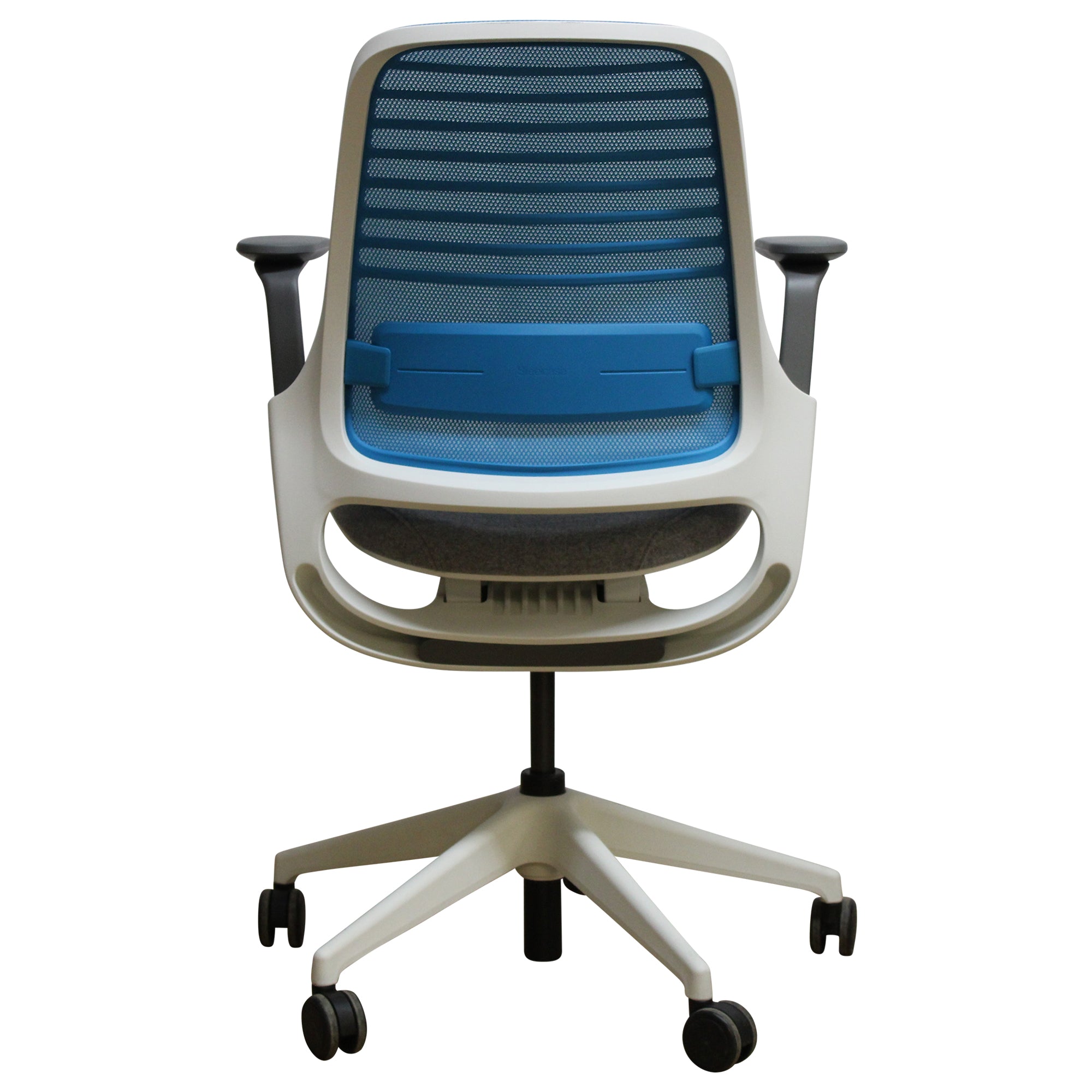 Steelcase Series 1 Task Chair - Blue - Preowned