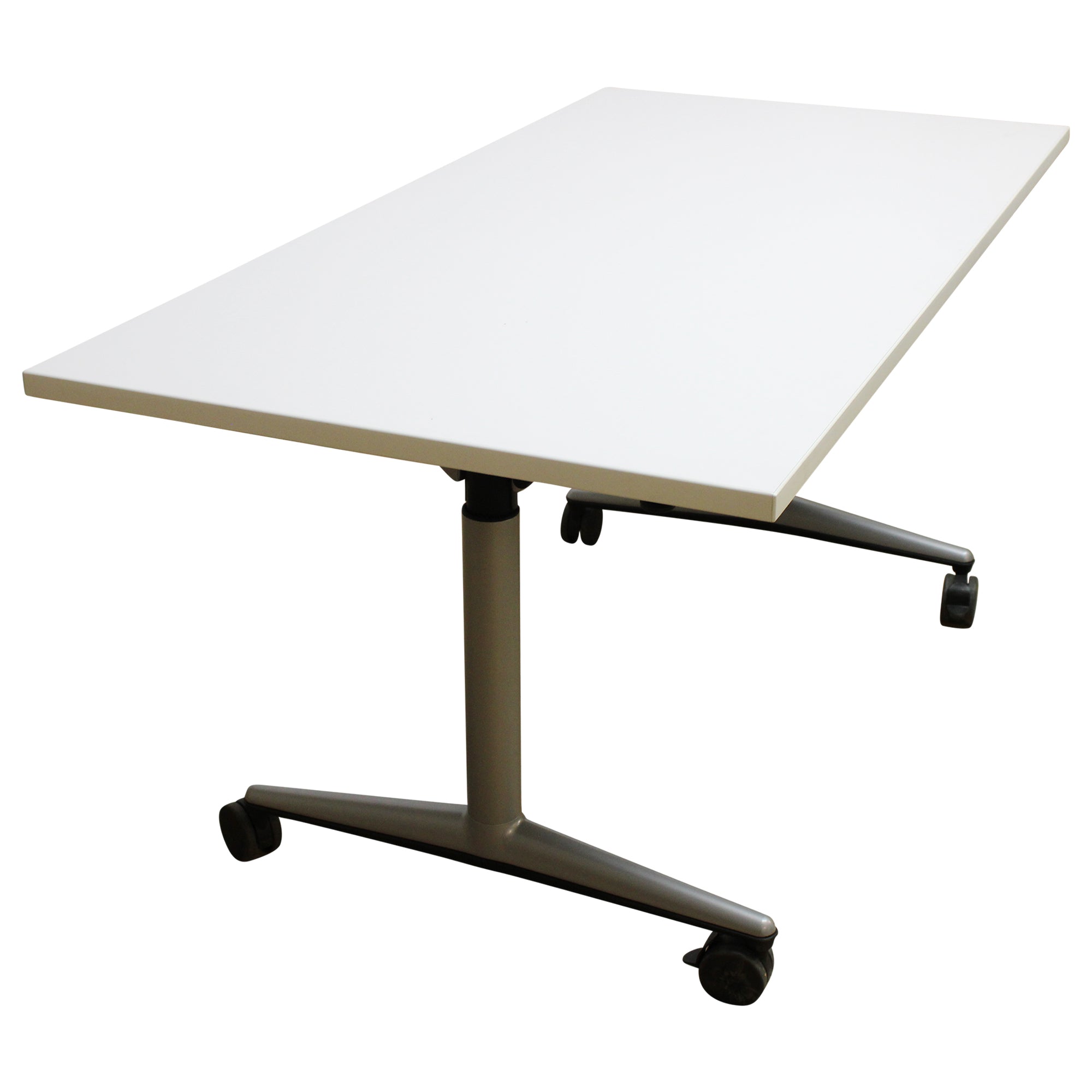 Steelcase Nesting Table, 30 x 60 - Silver Base - Preowned