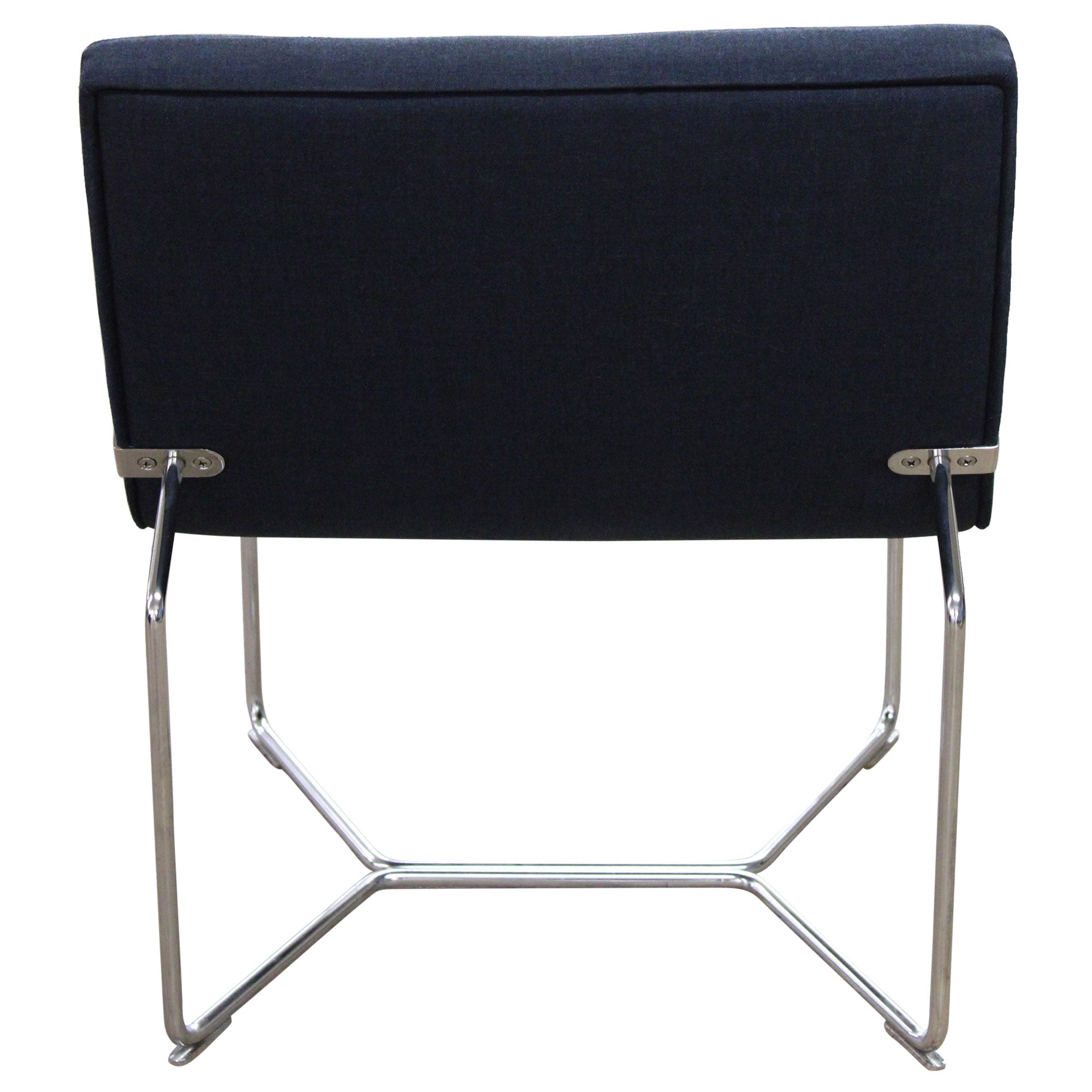 Harter Forum Lounge Chair, Navy - Preowned