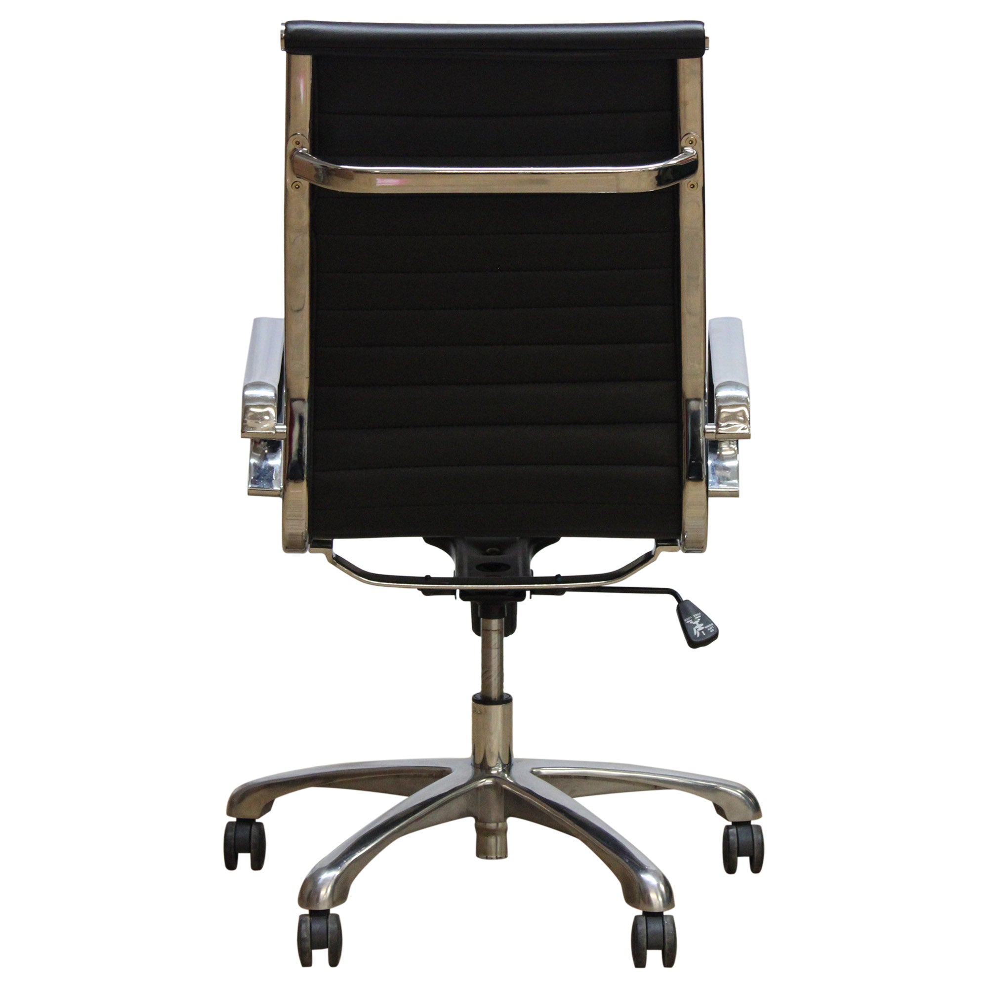 Woodstock Marketing Joe High Back Conference Chair, Black - Preowned