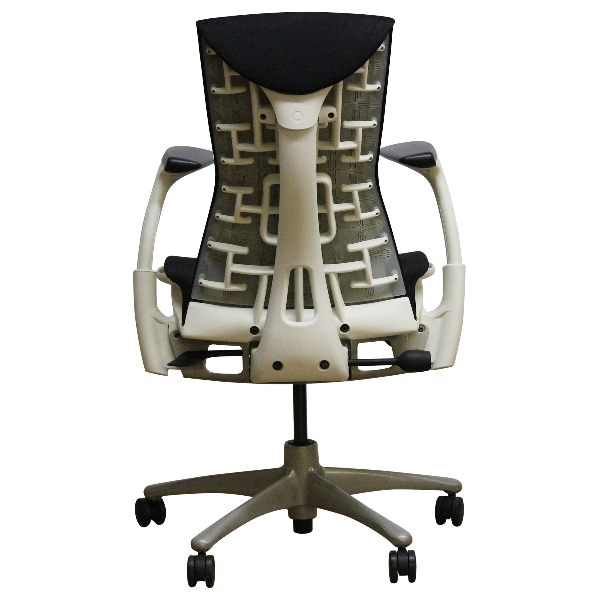 Herman Miller Embody Chair, Silver Base, Black - Preowned
