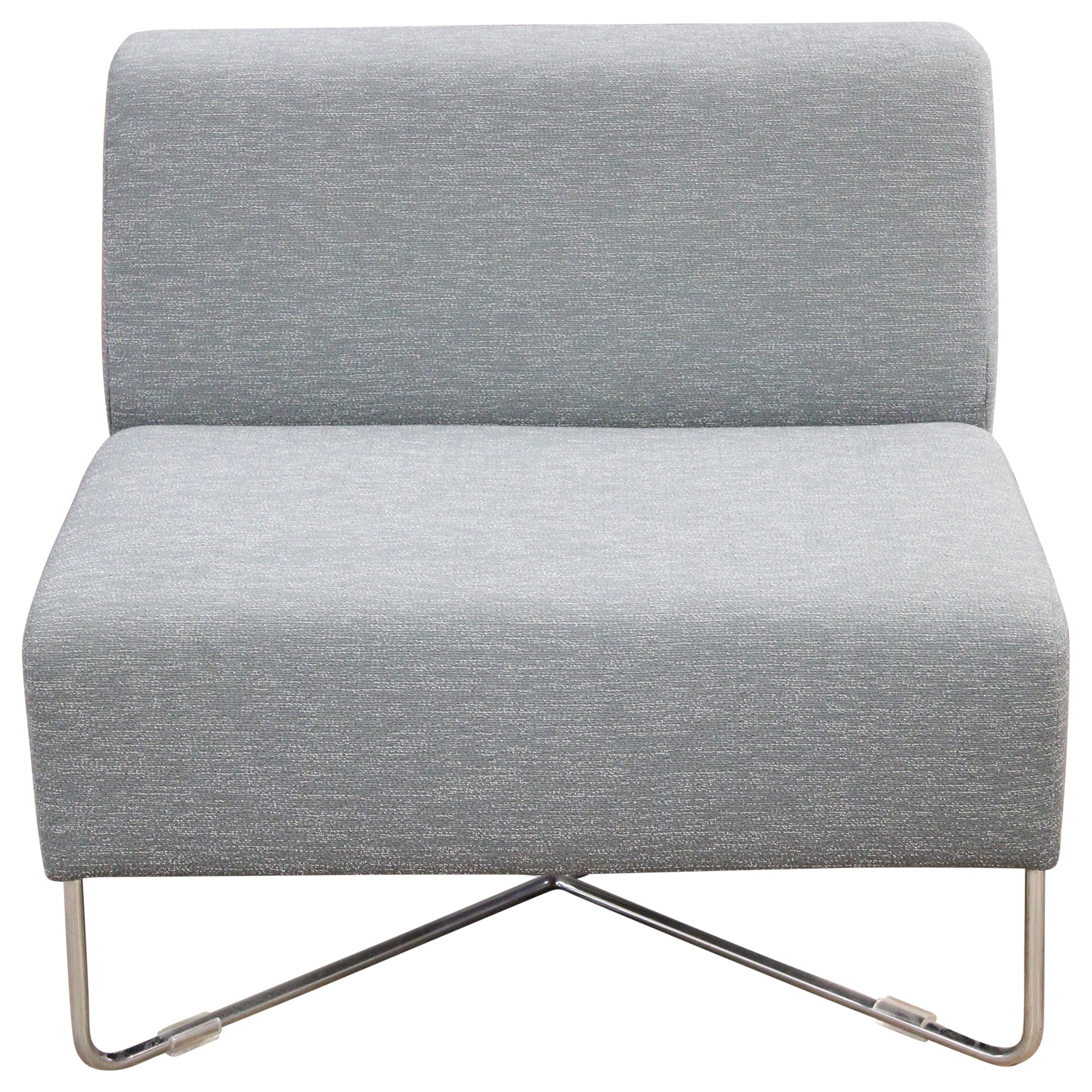 Bernhardt Design Lounge Chair, Light Grey - Preowned