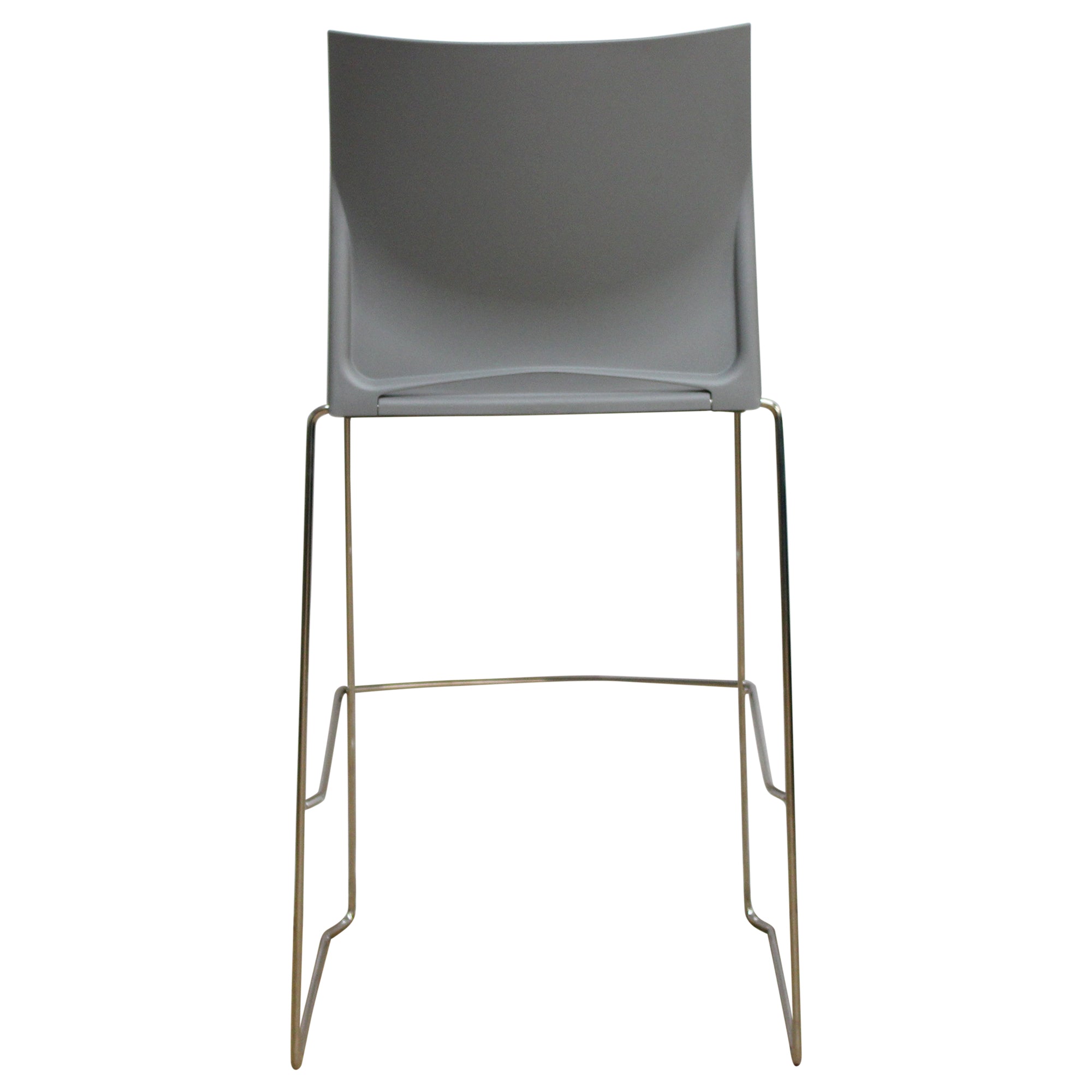 Source Seating Tier Bar Height Stool, Grey - Preowned