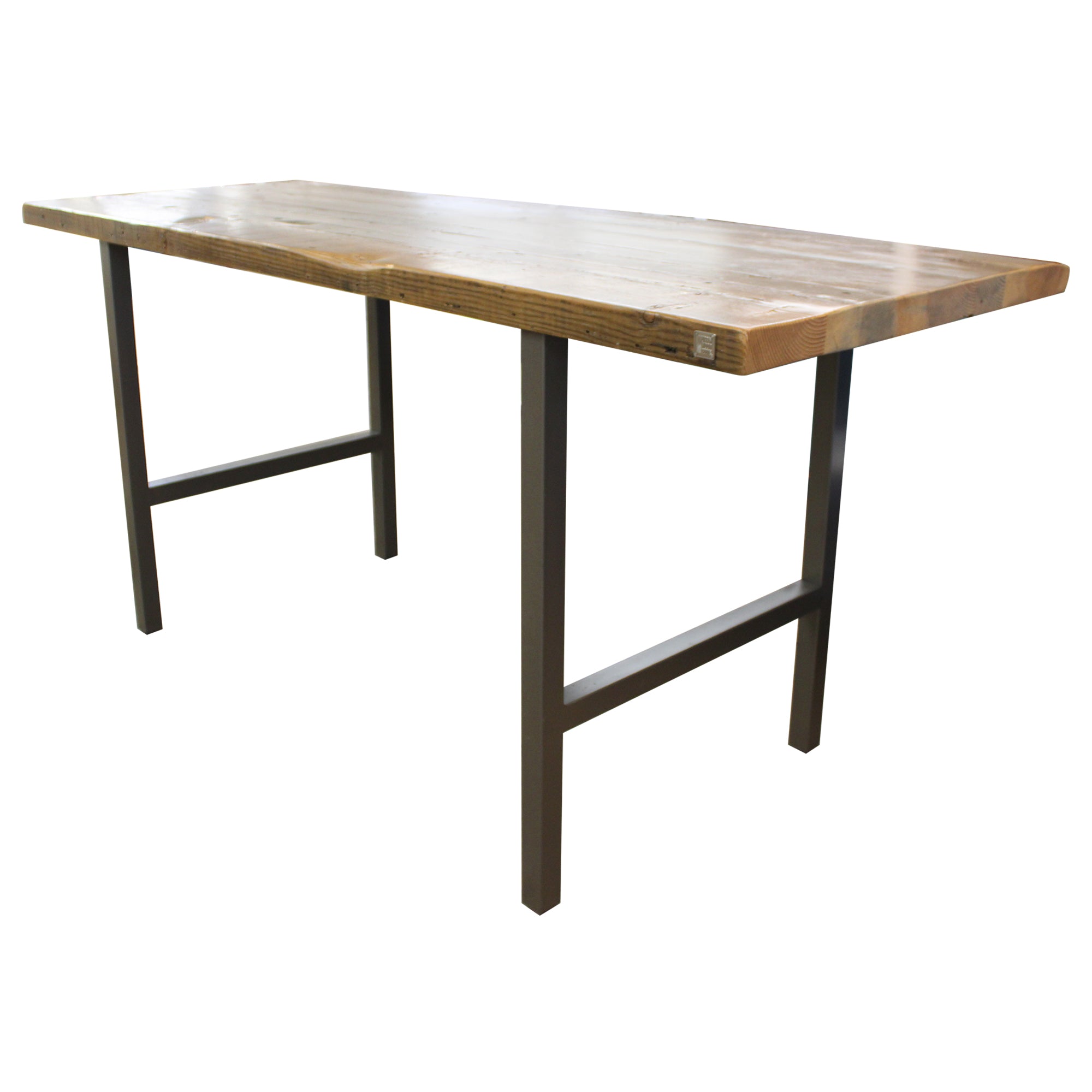 Urban Wood Goods Live Edge Bar Height Table, Brown - Preowned