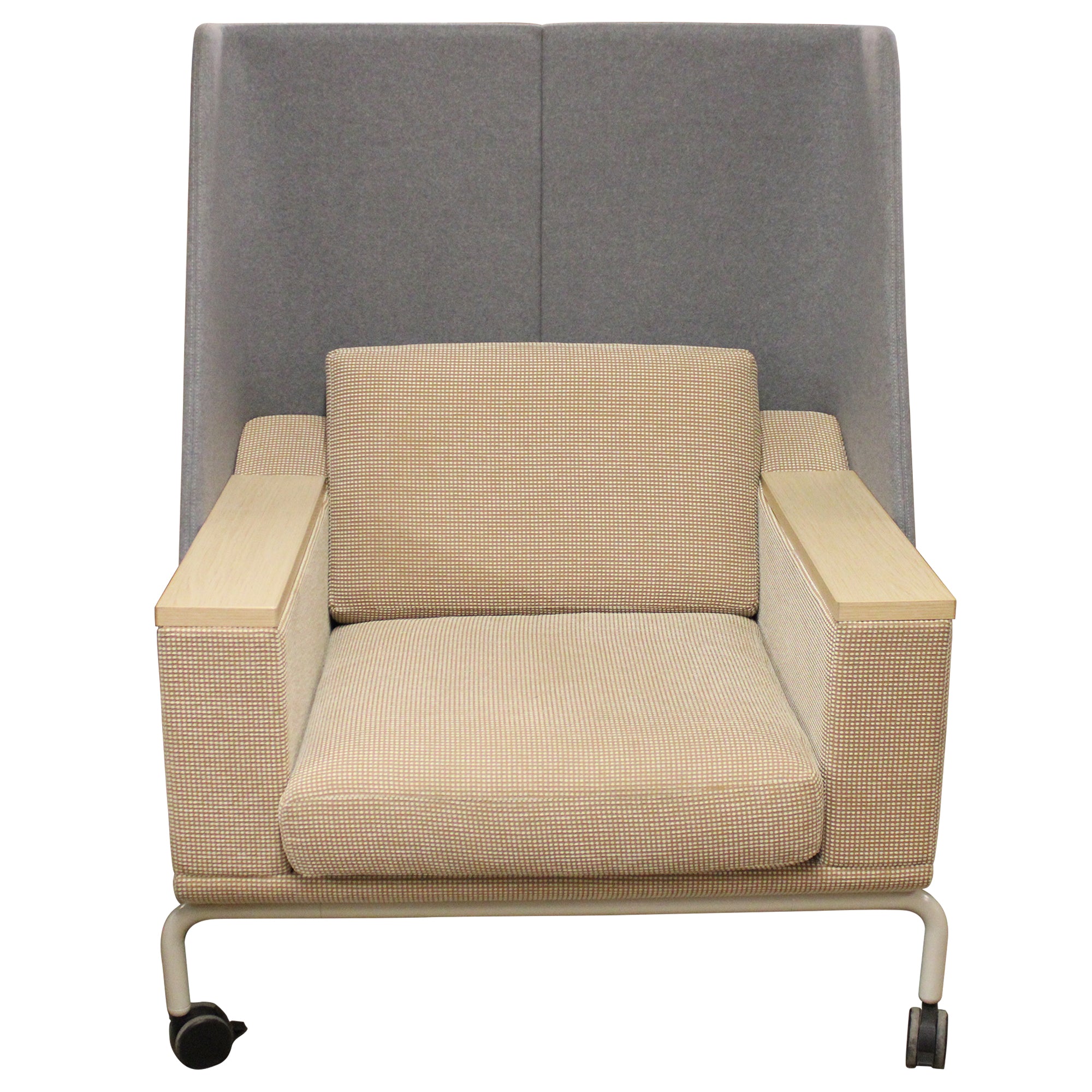 OFS Heya Mobile Lounge Chair, Yellow - Preowned