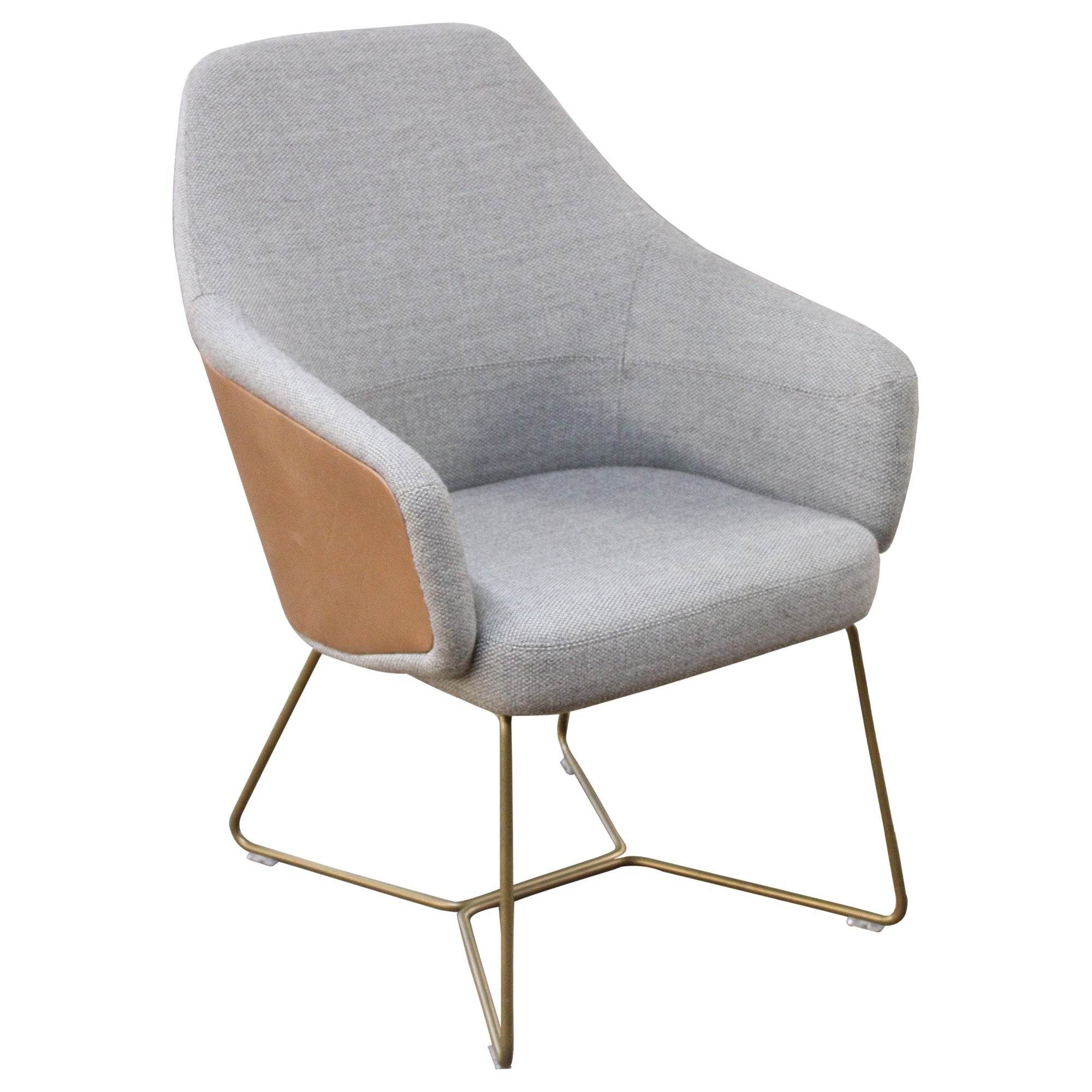OFS Kasura Guest Chair, Grey - Preowned