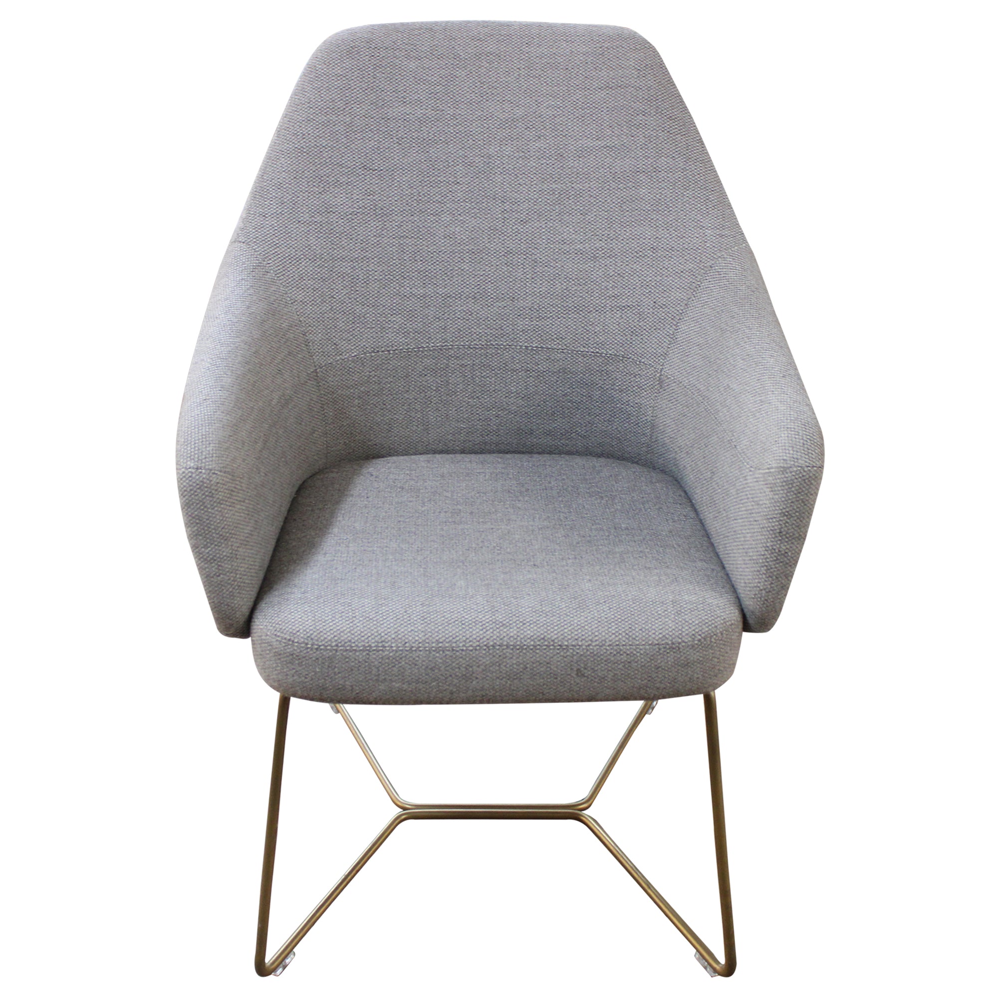 OFS Kasura Guest Chair, Grey - Preowned