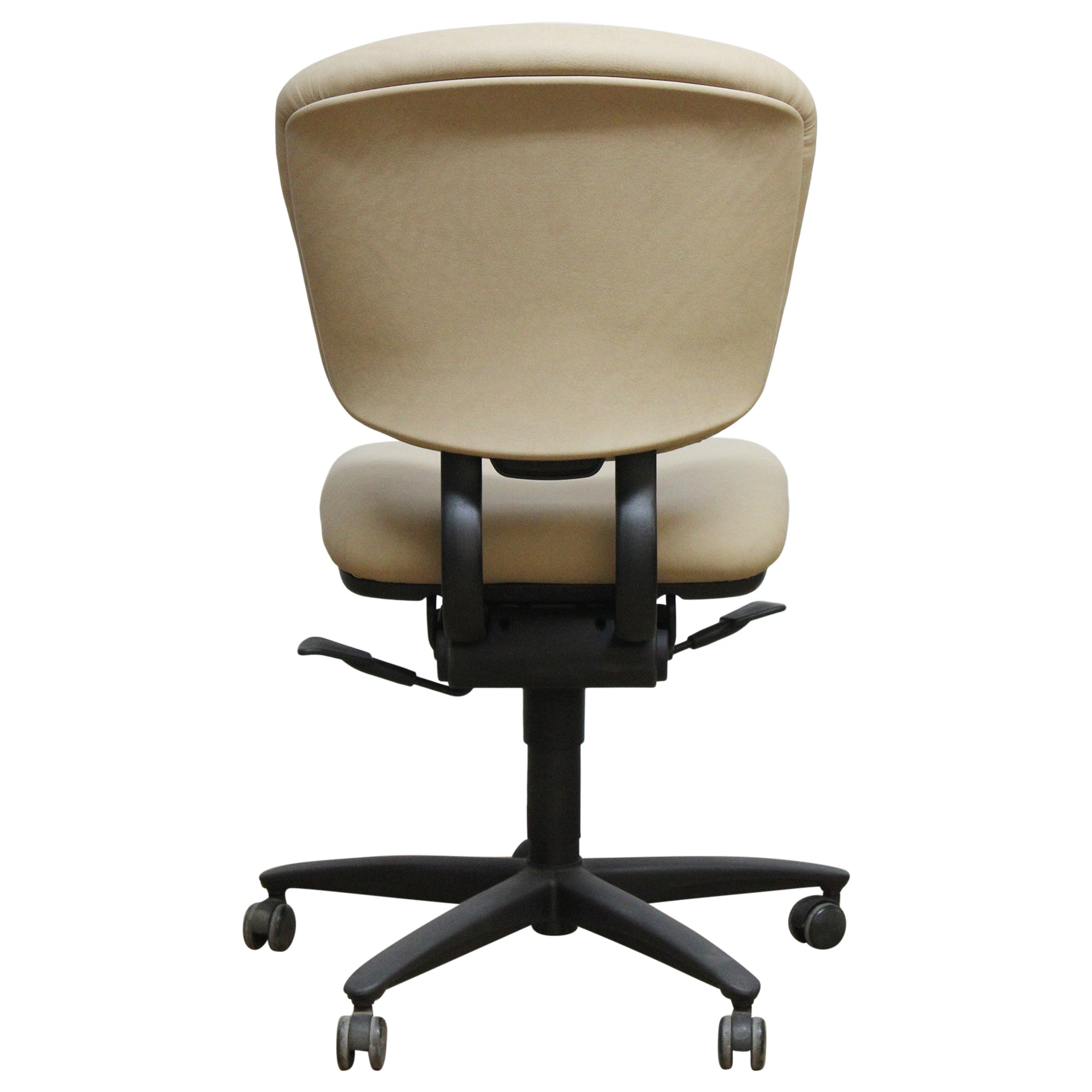 Haworth Improv Armless Task Chair, Beige - Preowned