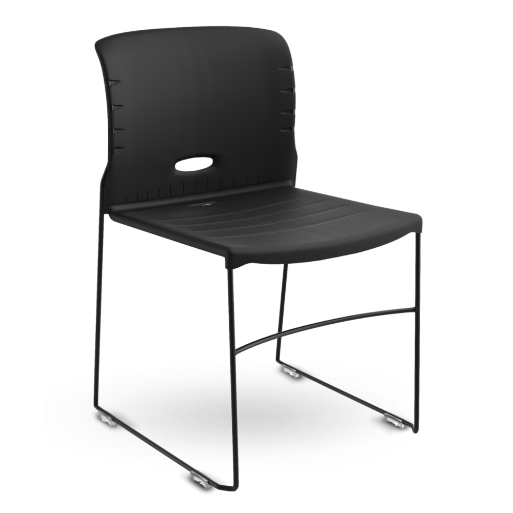 Compel Konnekt Sled Stackable Chair - New