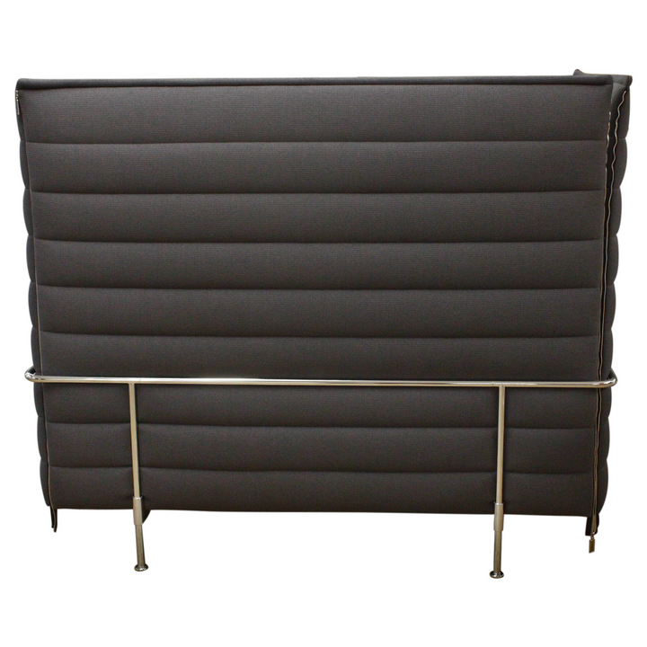 Vitra Alcove Highback Love Seat, Black - Preowned