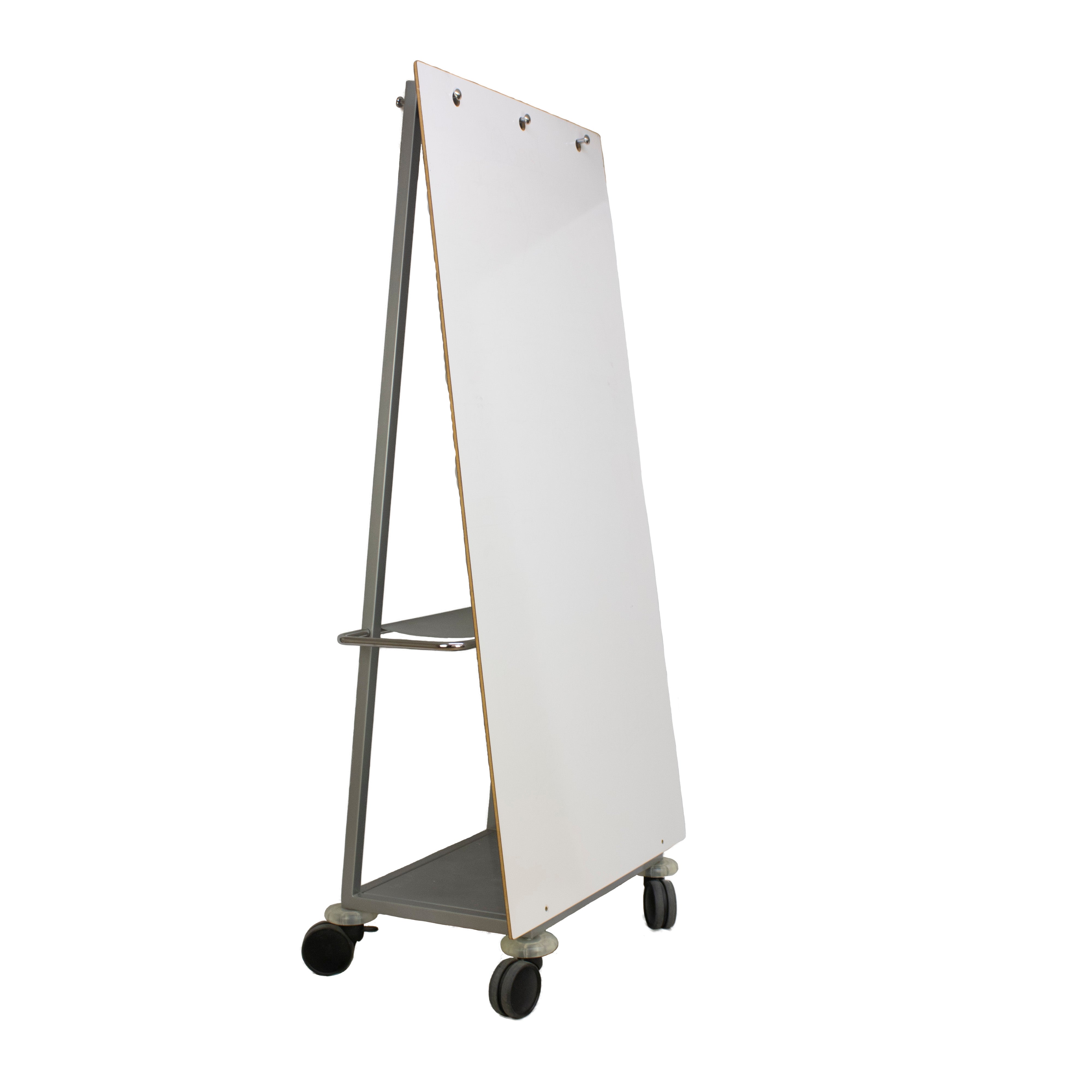 Mobile "A" Frame Whiteboard 38"W x 79"H - Preowned