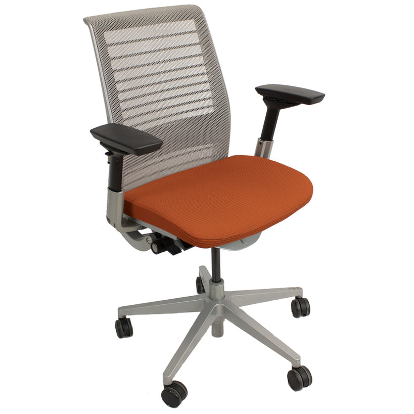 Steelcase Think Task Chair V2 -  Orange - Preowned