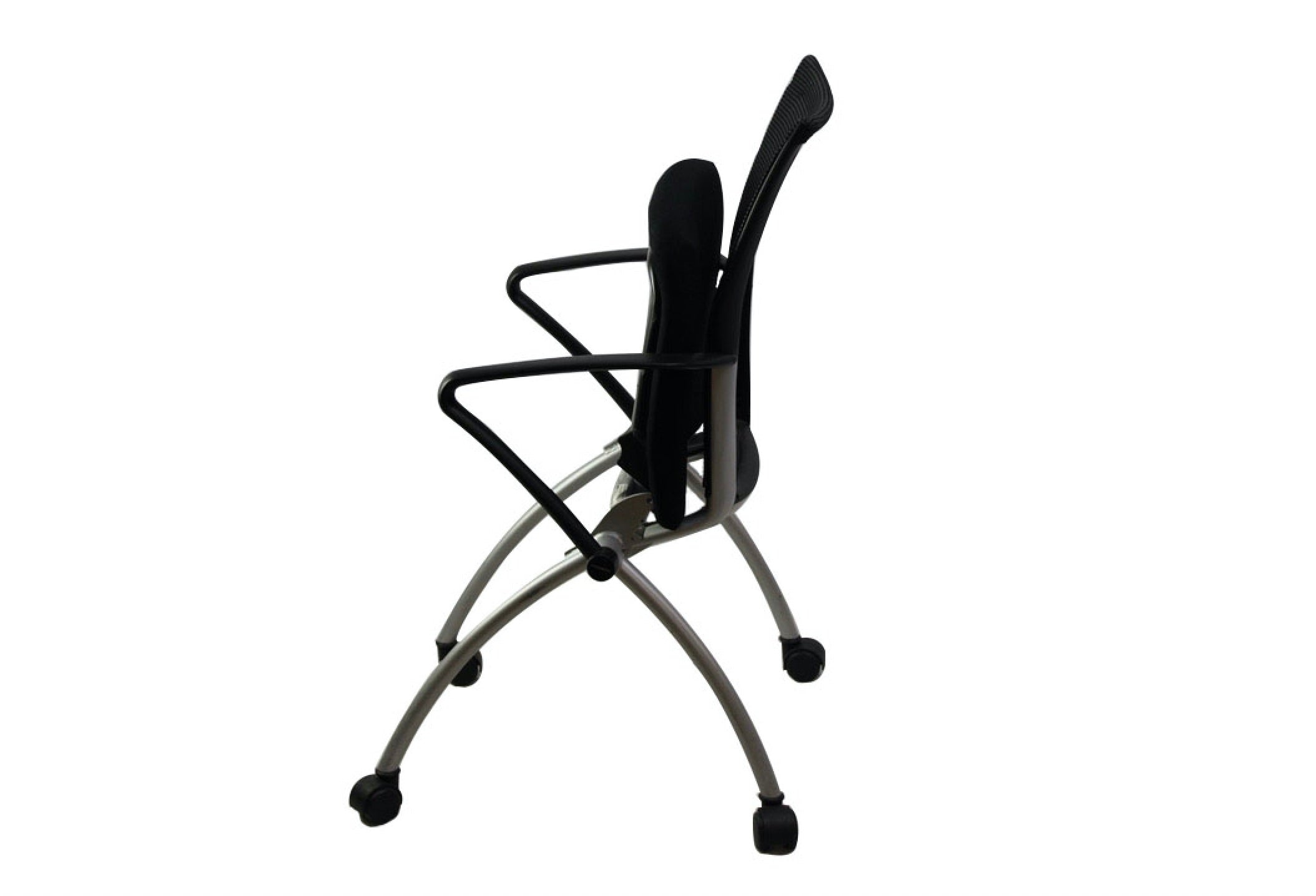 Haworth X99 Nesting Chair - Black - Preowned
