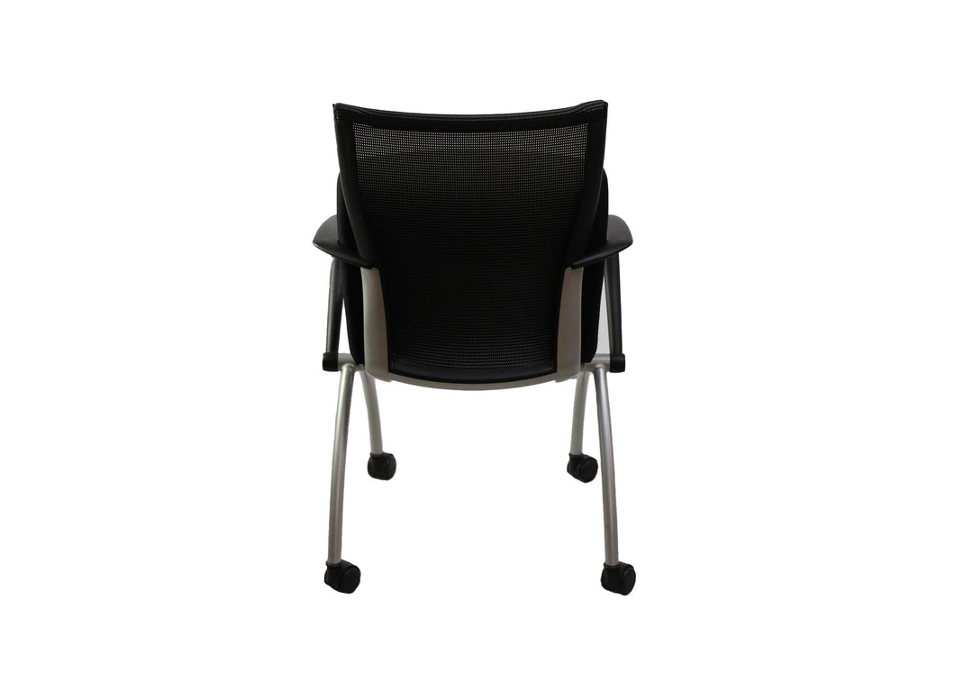 Haworth X99 Nesting Chair - Black - Preowned – Rework Office Furniture