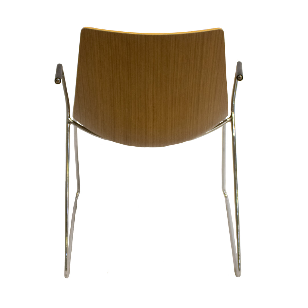 Allermuir Curve Stack Chair w/ Arms - Preowned