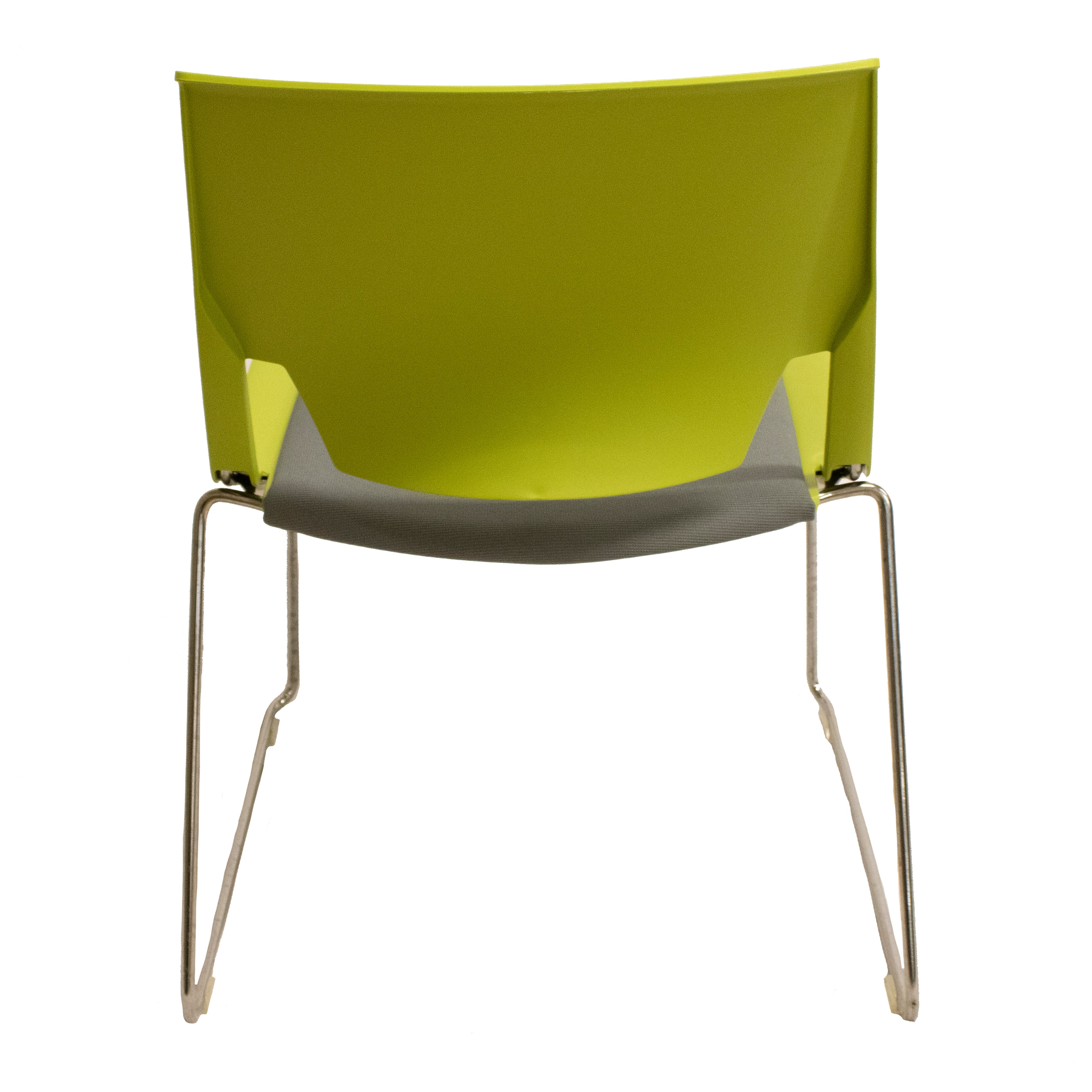 Haworth Very Wire Armless Side Chair , Green - Preowned