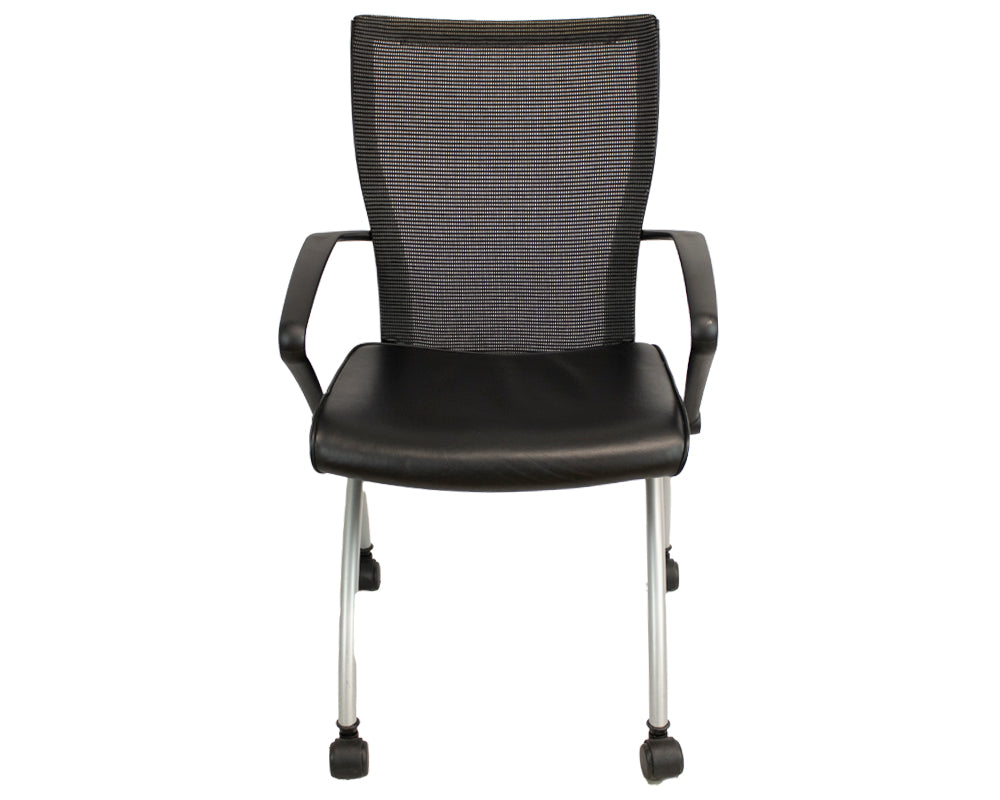Haworth X99  Nesting Chair - Black - Used