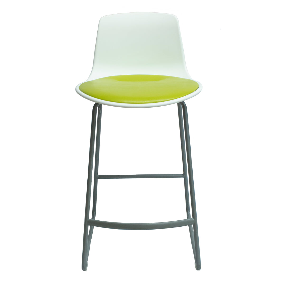 Coalesse Enea Lottus Counter Height Stool - Green - Preowned