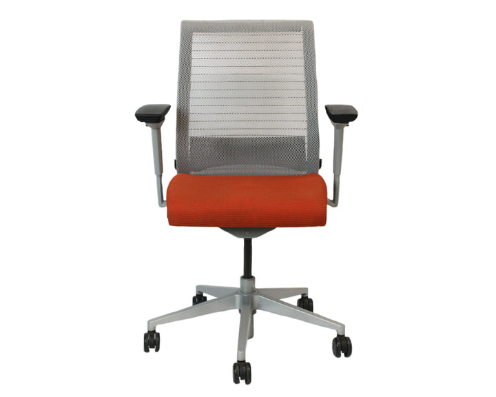 Steelcase Think V1 Task Chair - Orange - Preowned