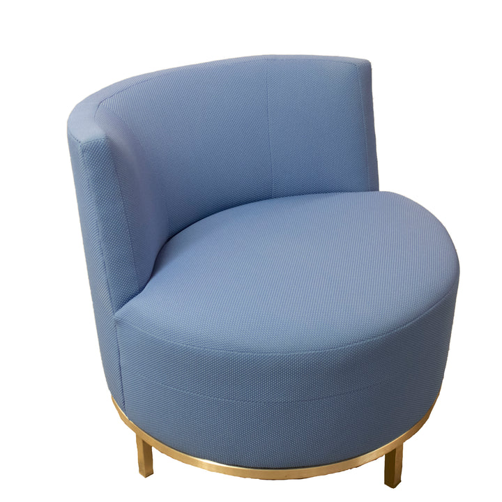 HBF Encircle Swivel Lounge - Blue - Preowned